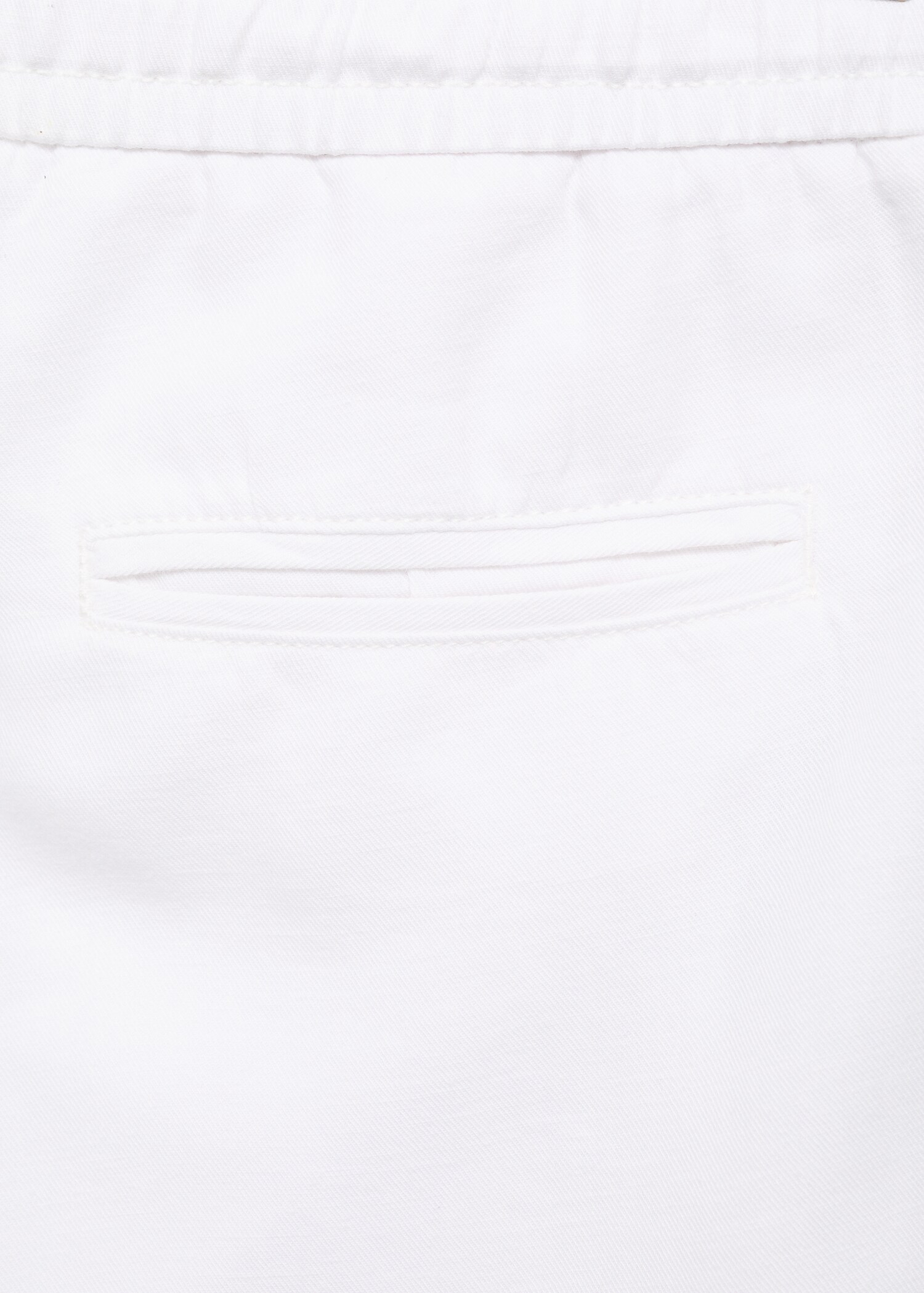 Cotton linen cargo shorts - Details of the article 0
