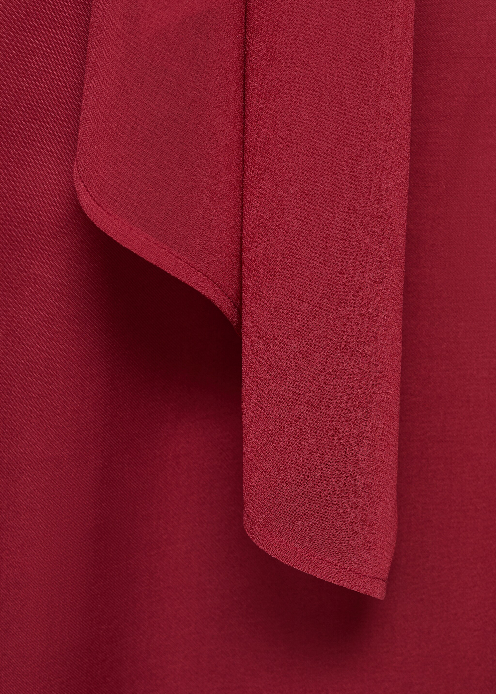 Satin halter neck dress - Details of the article 8