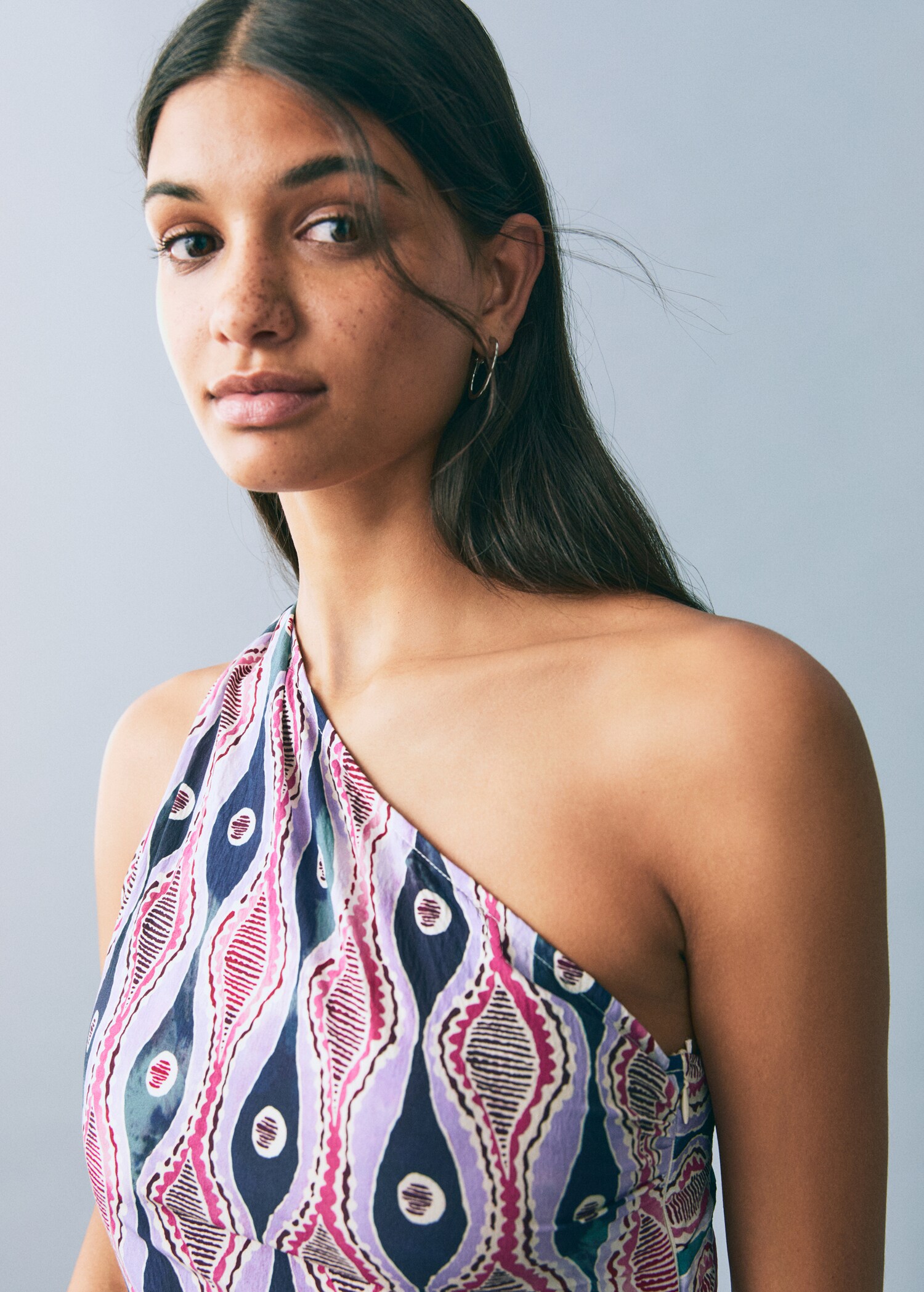 Asymmetrisches Printkleid - Detail des Artikels 1