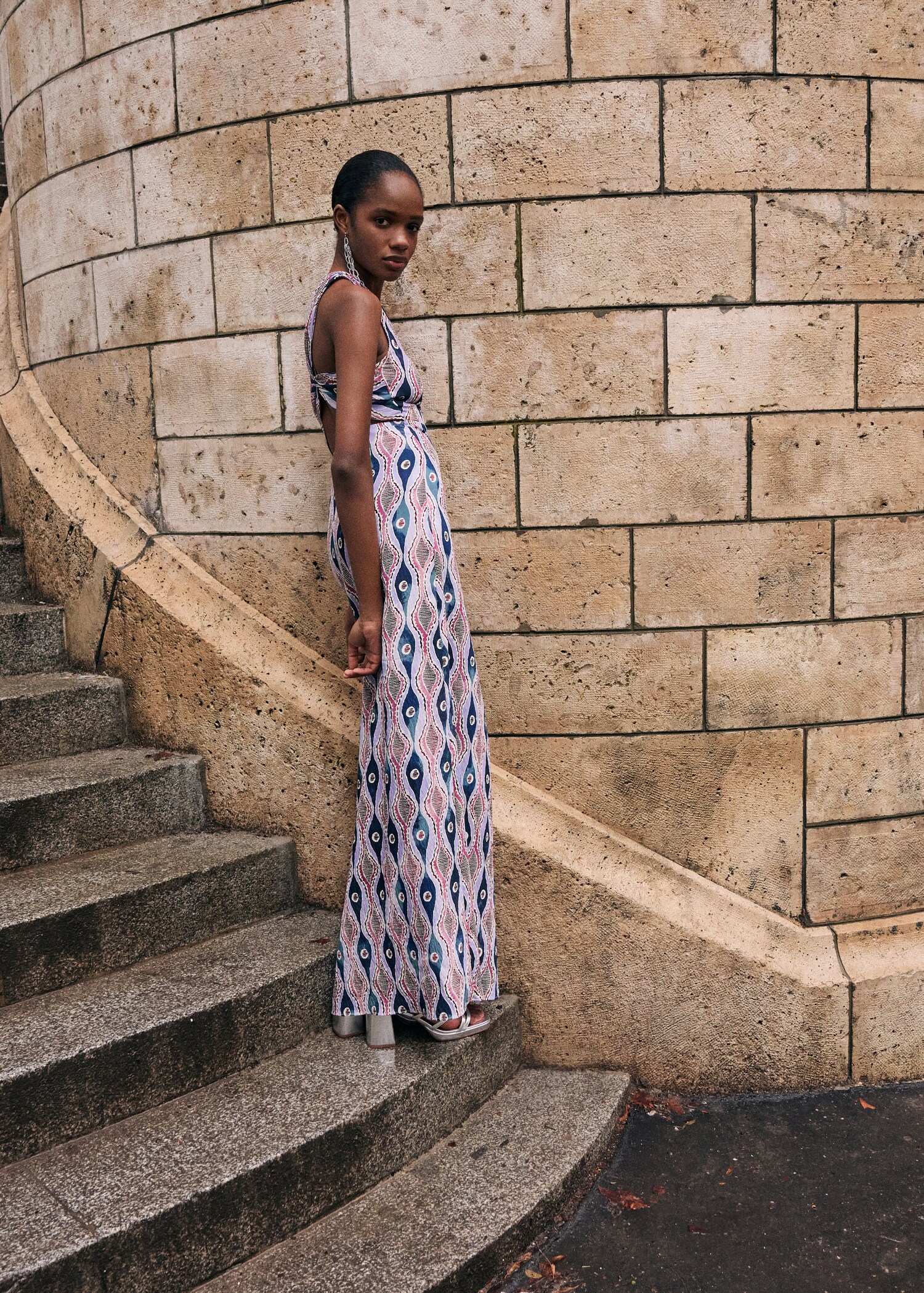 Asymmetrisches Printkleid - Detail des Artikels 5