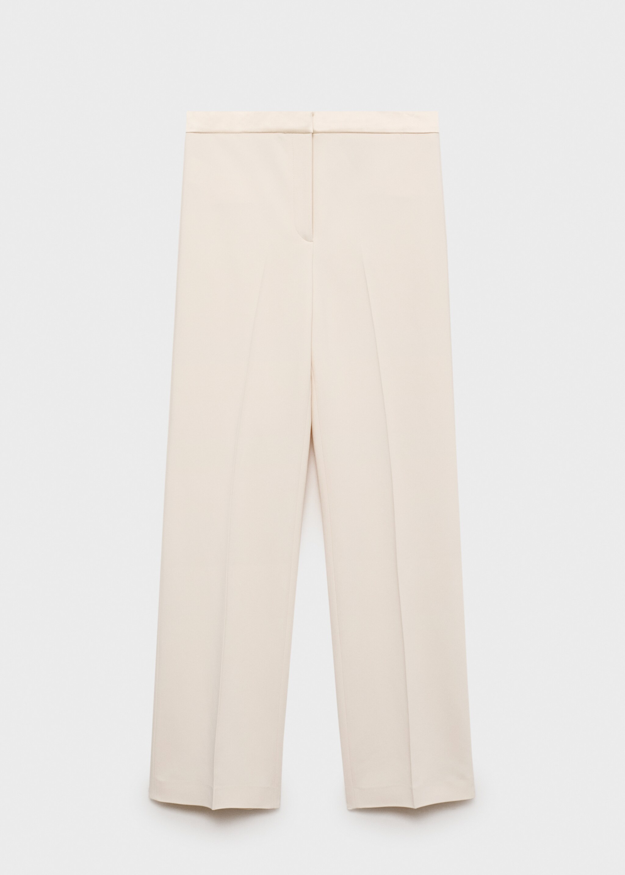 Straight-fit suit trousers - Article without model