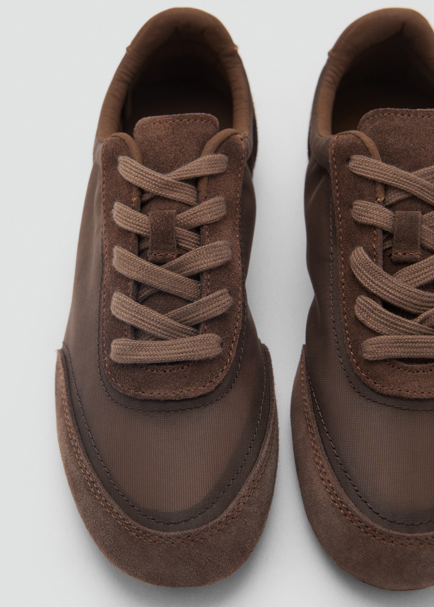 Scarpe sportive crosta di cuoio lacci - Dettaglio dell'articolo 2
