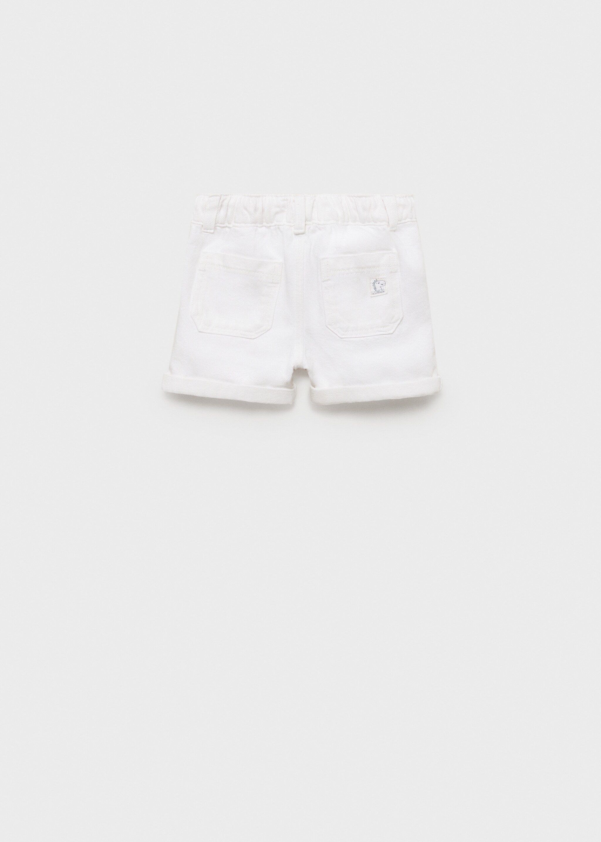 Bermuda denim cordon - Verso de l’article