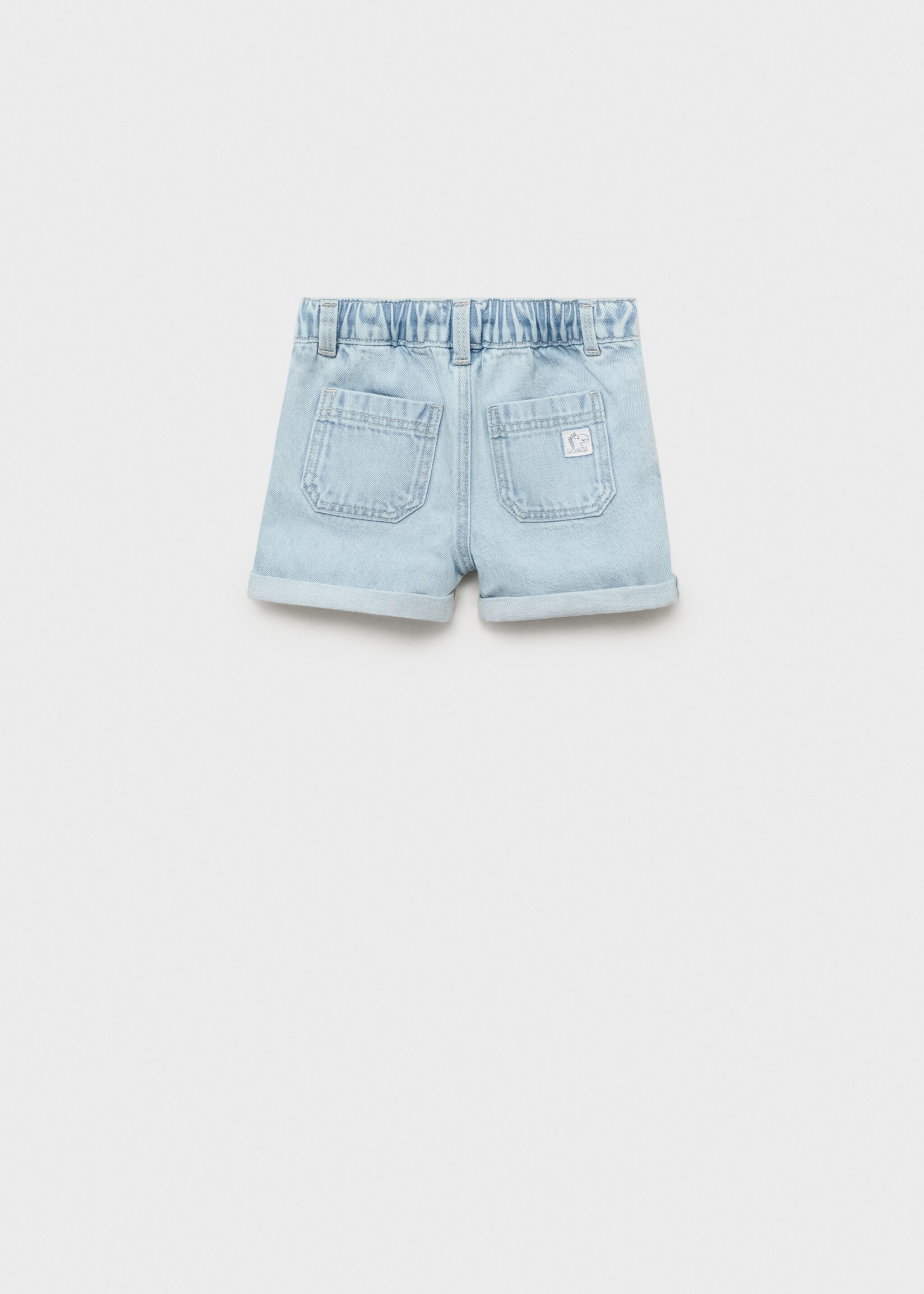 Bermuda denim cordon - Verso de l’article