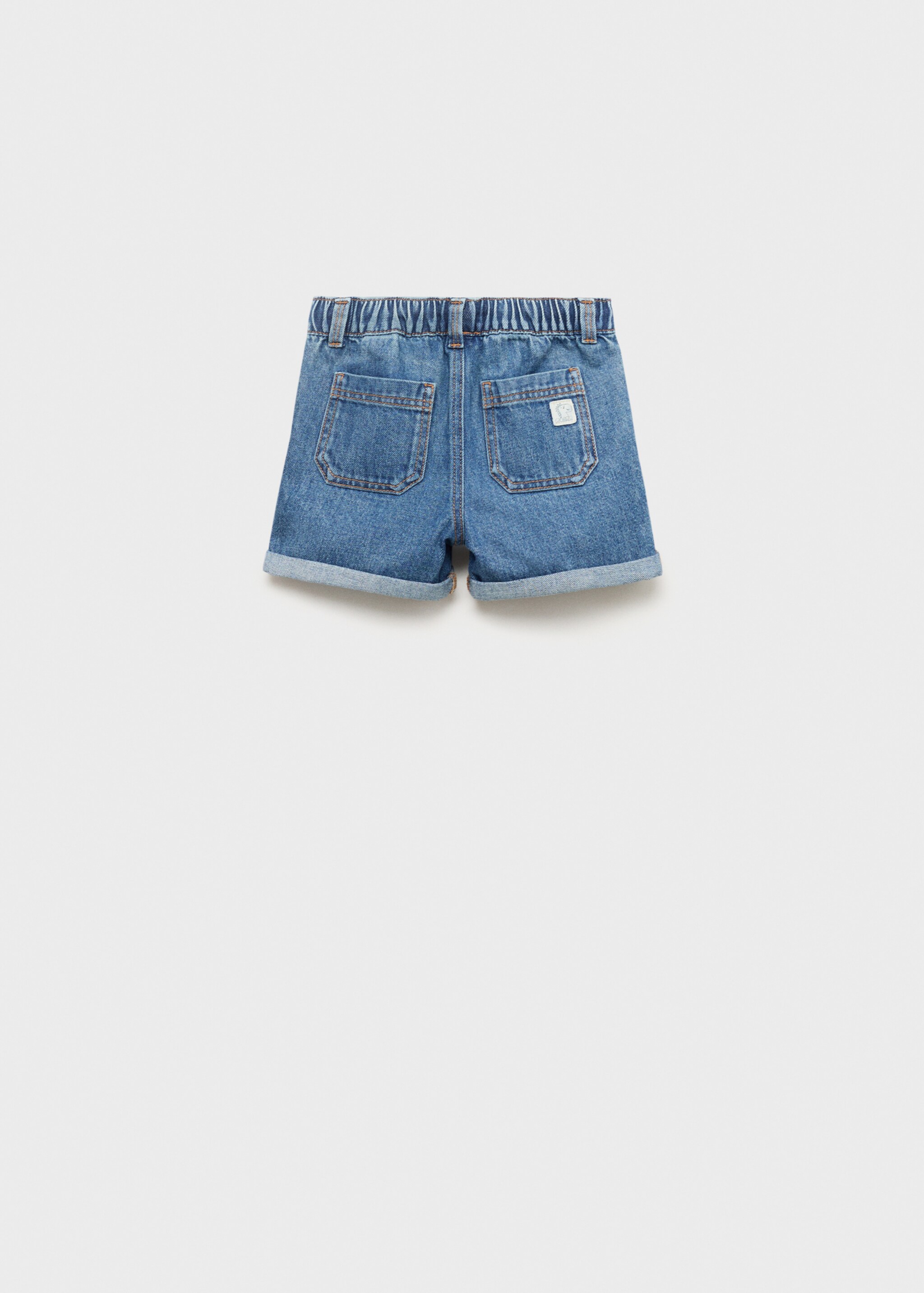 Bermuda denim cordon - Verso de l’article