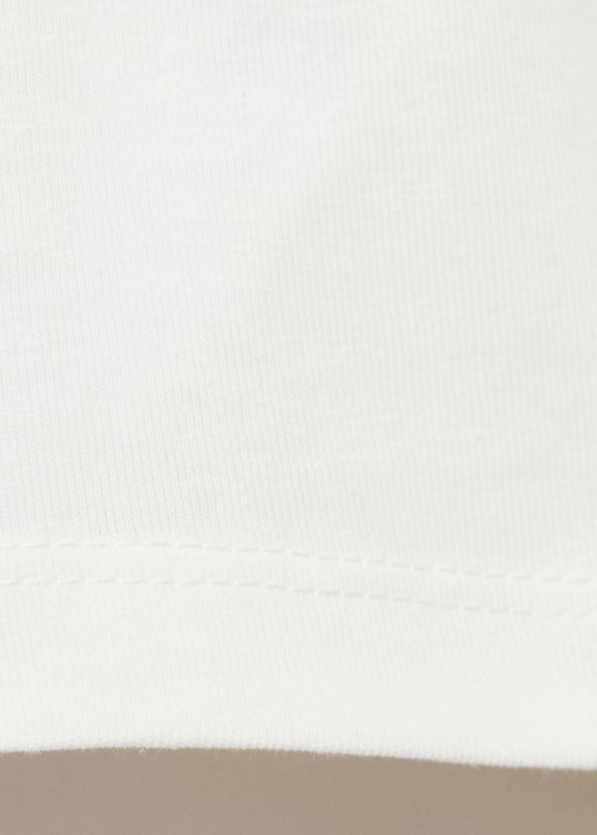 Printed cropped t-shirt - Details of the article 0