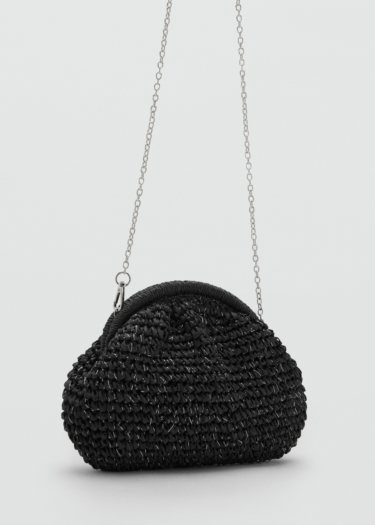 Bolso clutch fibra natural - Plano medio