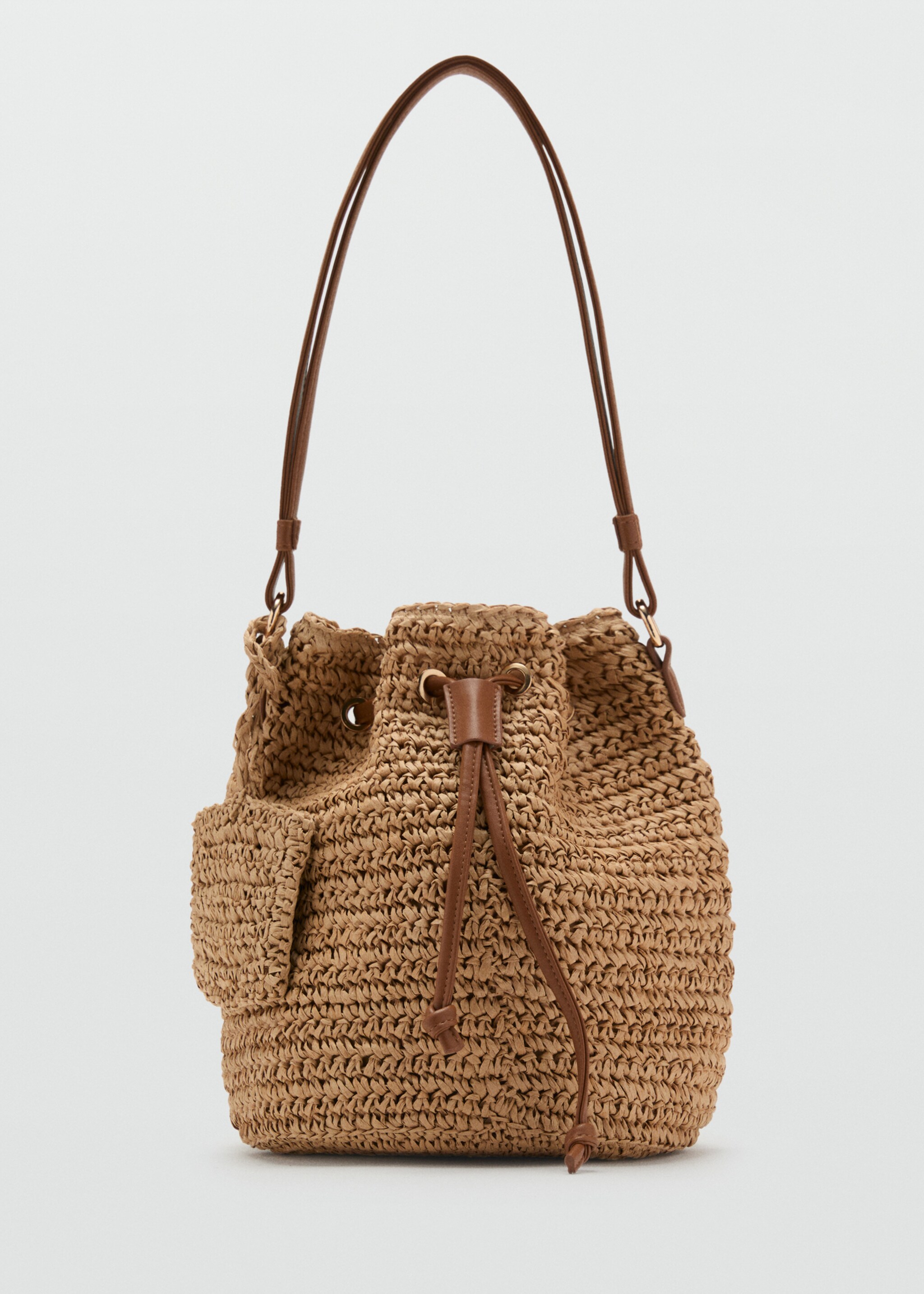 Natural fibre shoulder bag - Article without model
