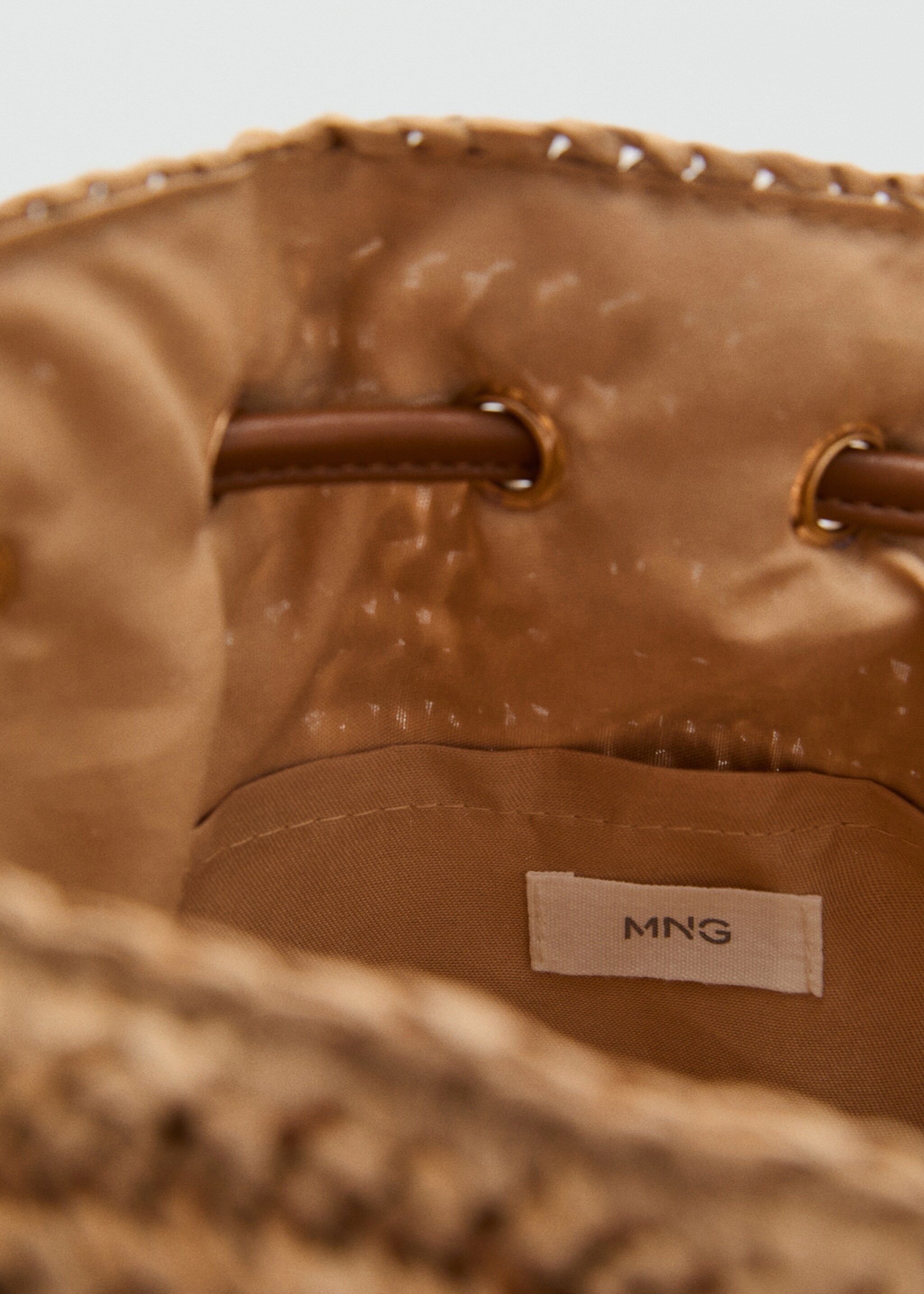 Natural fibre shoulder bag - Details of the article 2