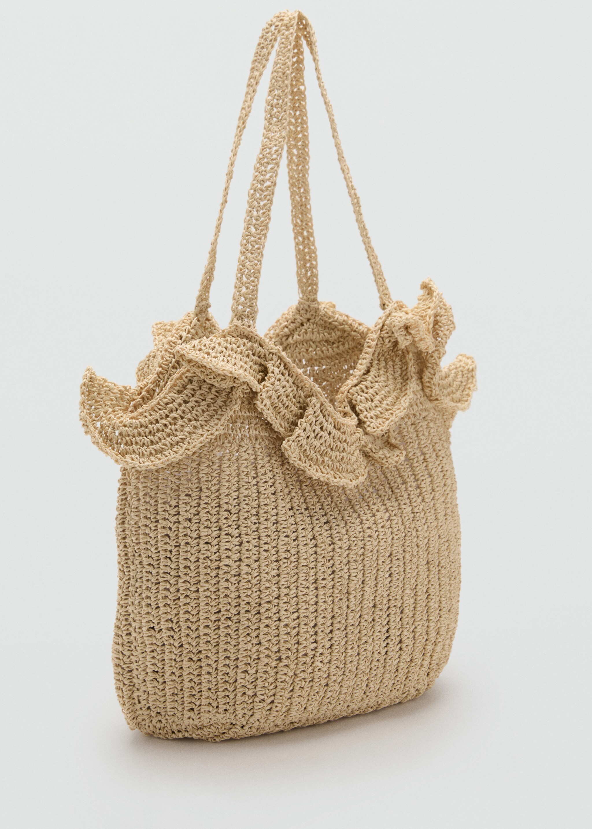 Natural fibre sack bag - Medium plane
