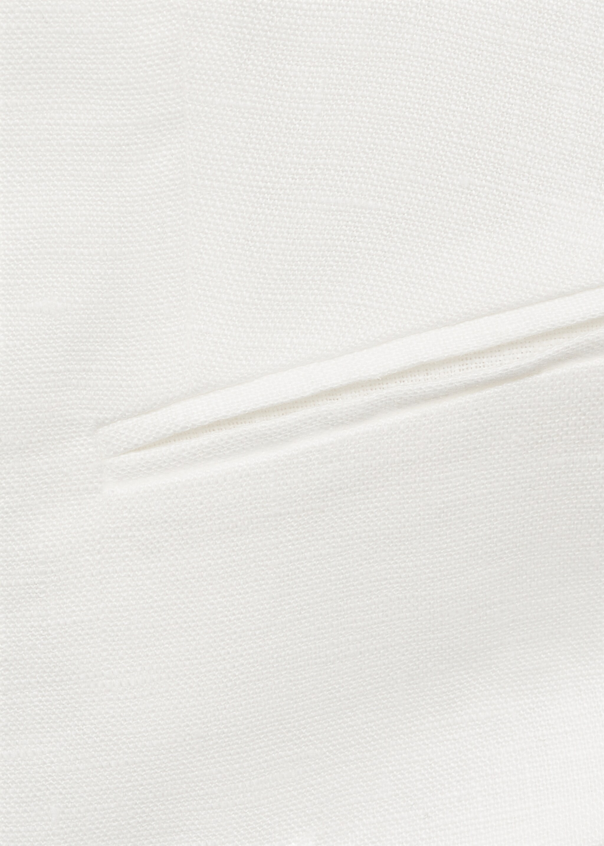 Linen suit waistcoat - Details of the article 0