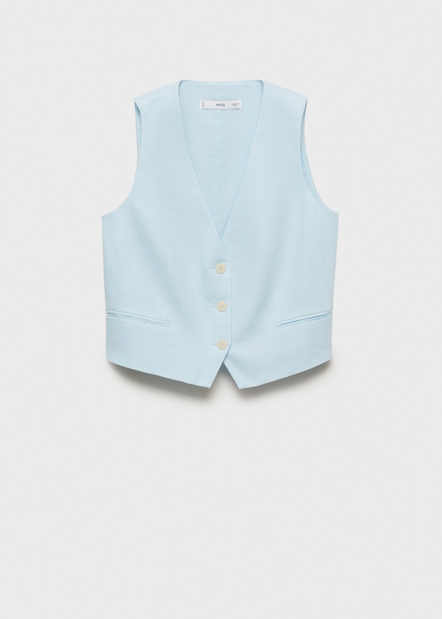 Linen suit waistcoat - Article without model