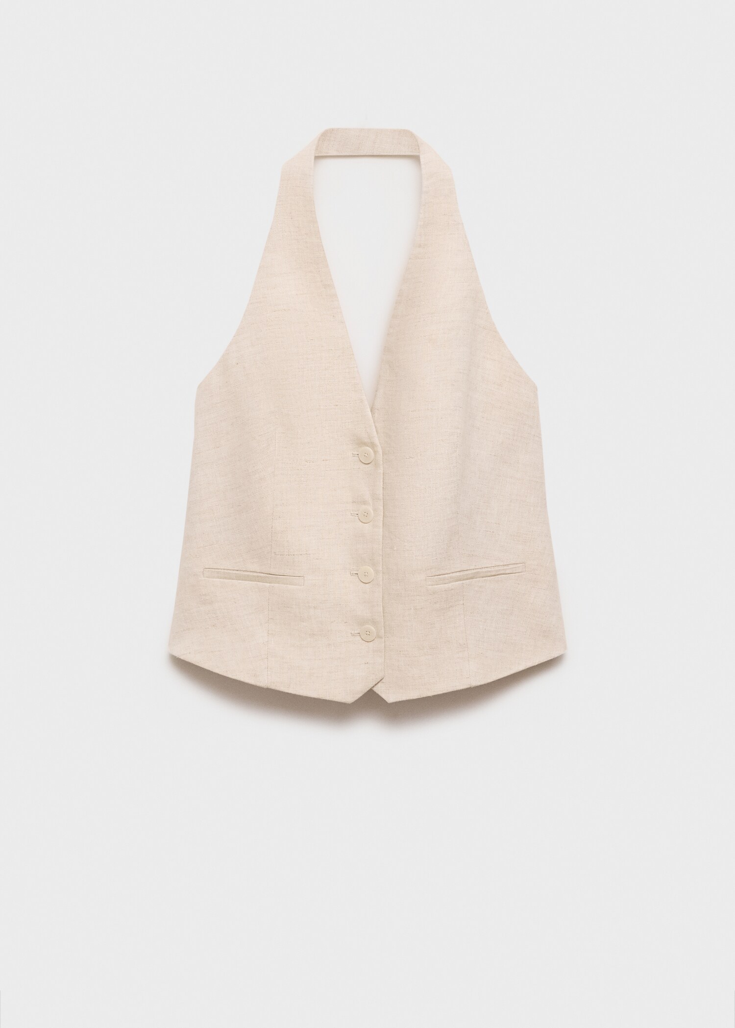 Linen suit waistcoat - Article without model