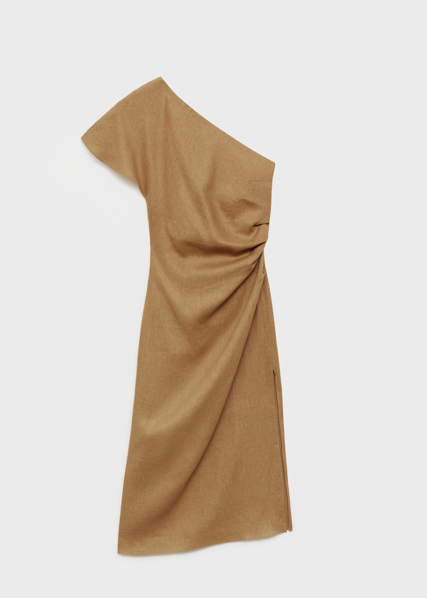 Asymmetrical linen dress - Article without model