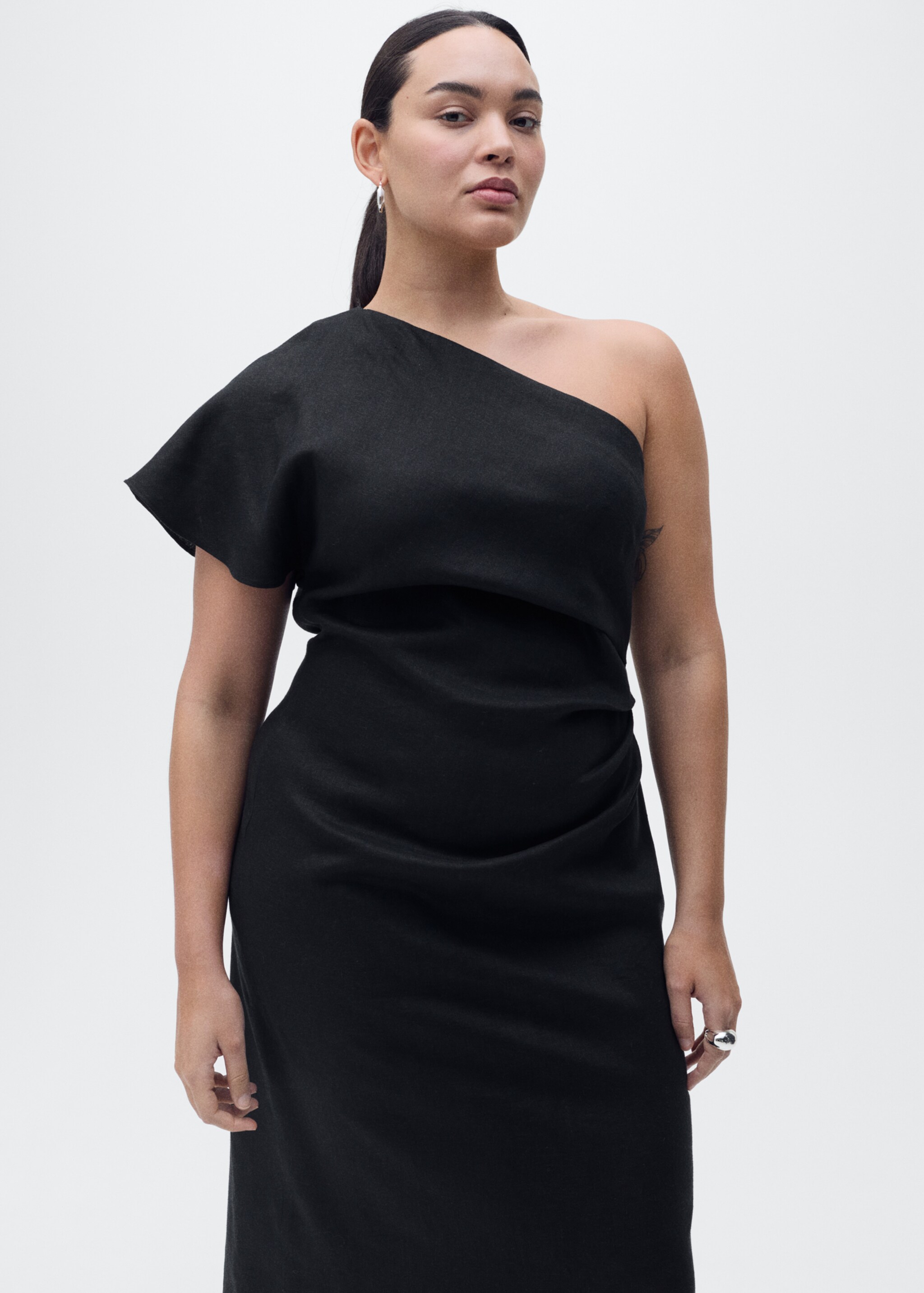Robe lin asymétrique - Détail de l'article 5