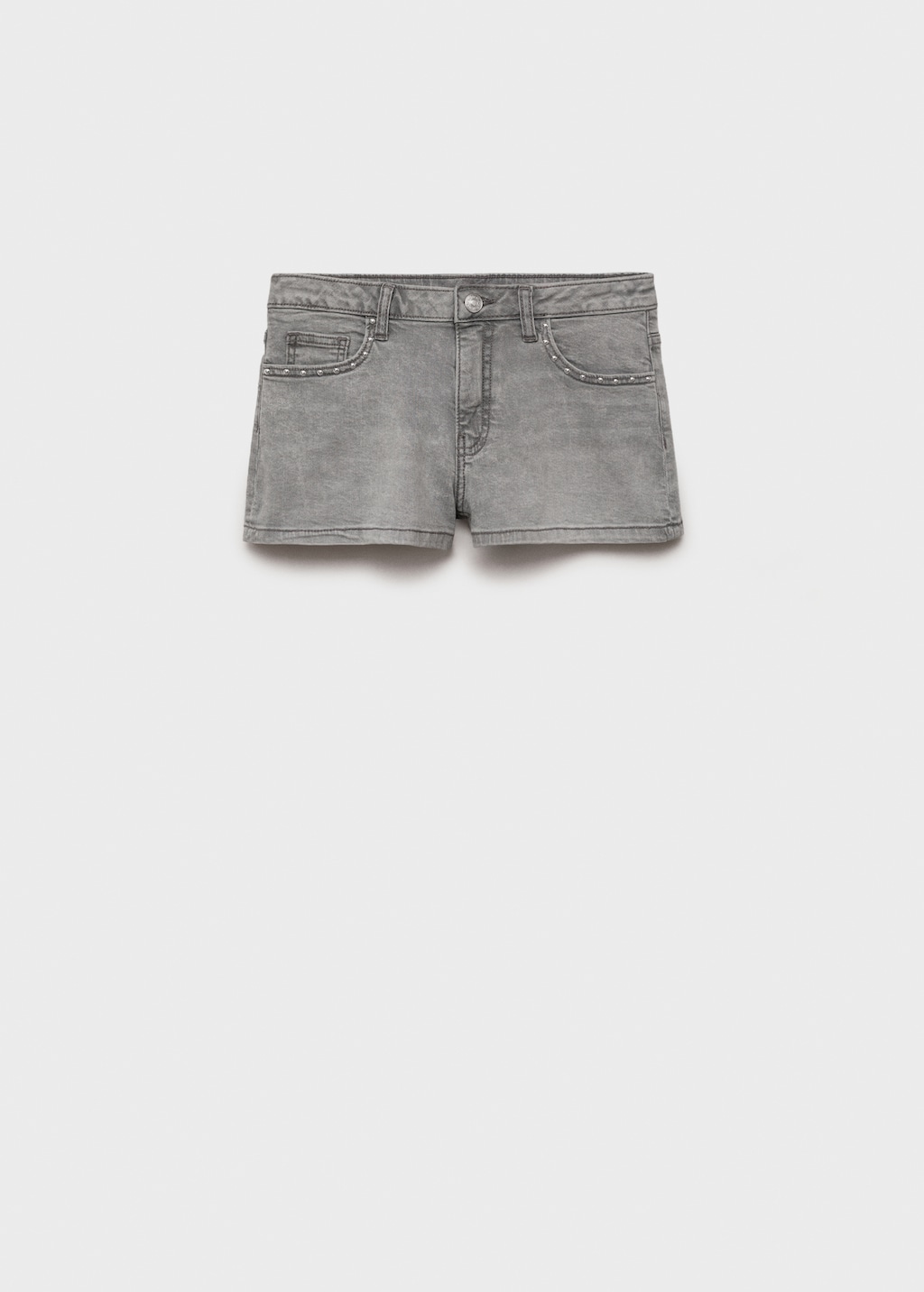 Studded denim shorts - Teen | MANGO USA Studded denim shorts - Teen | MANGO USA