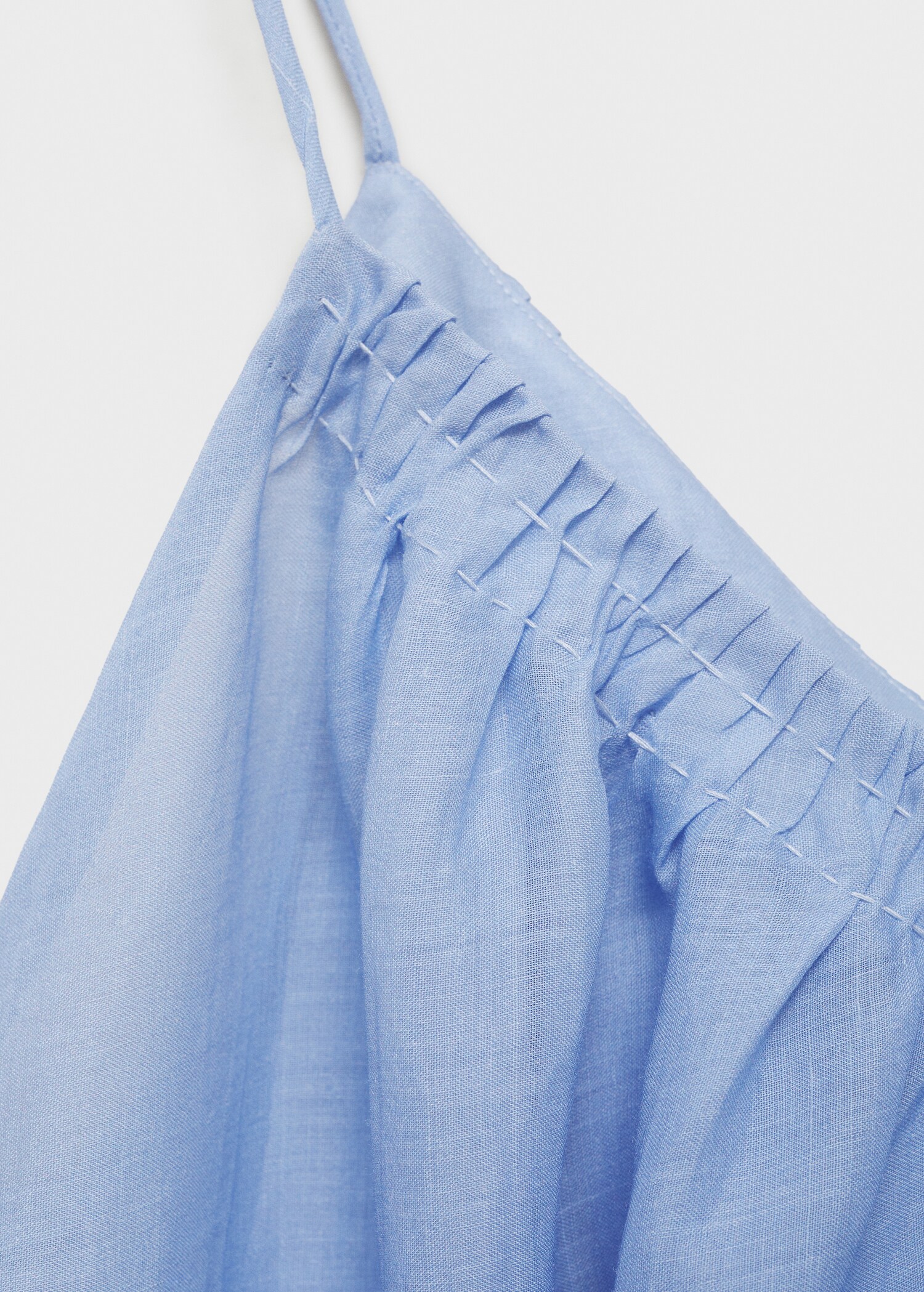 Ramie nightdress with degraded effect - Details of the article 8