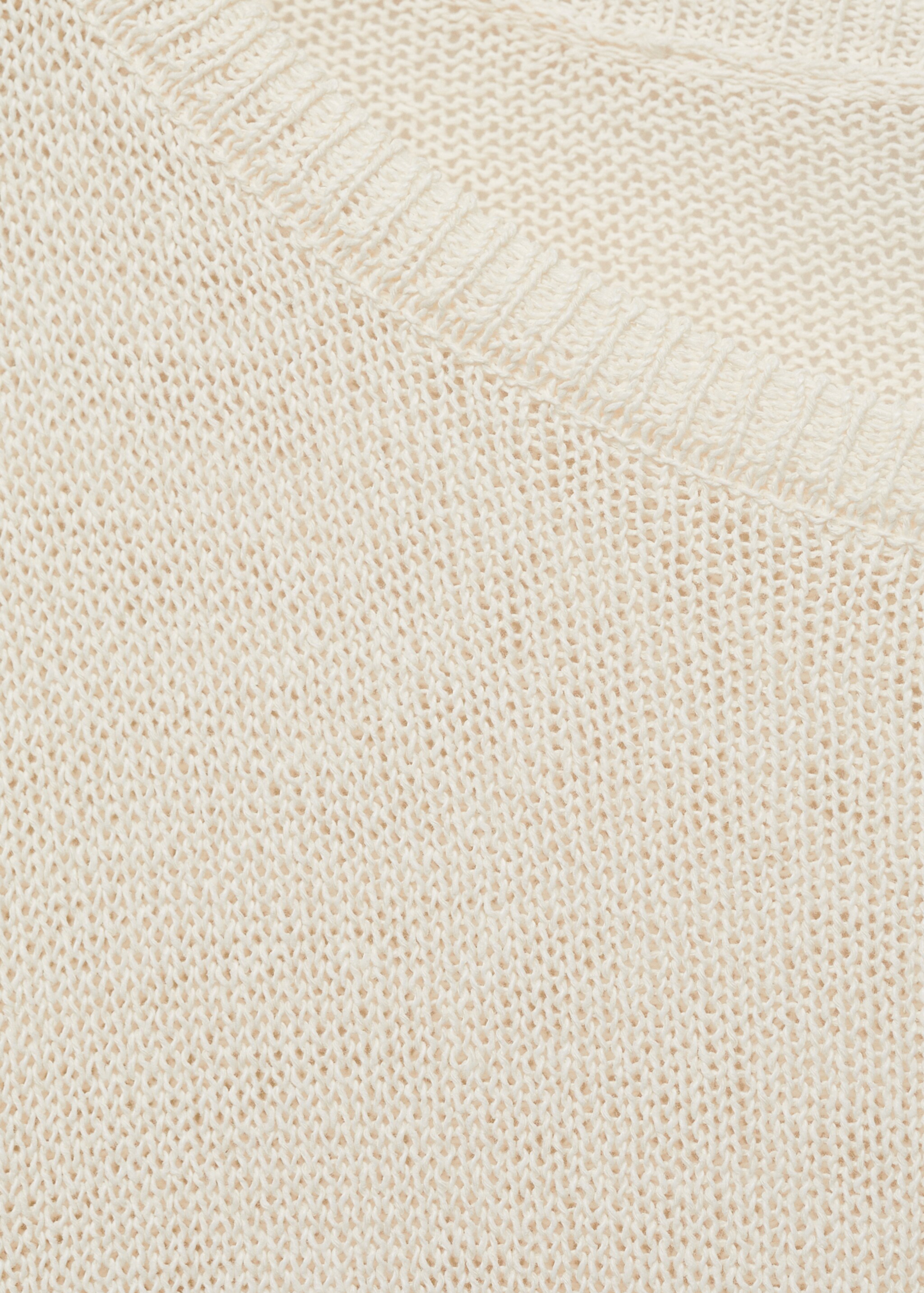 Boat-neck knitted sweater - Details of the article 8