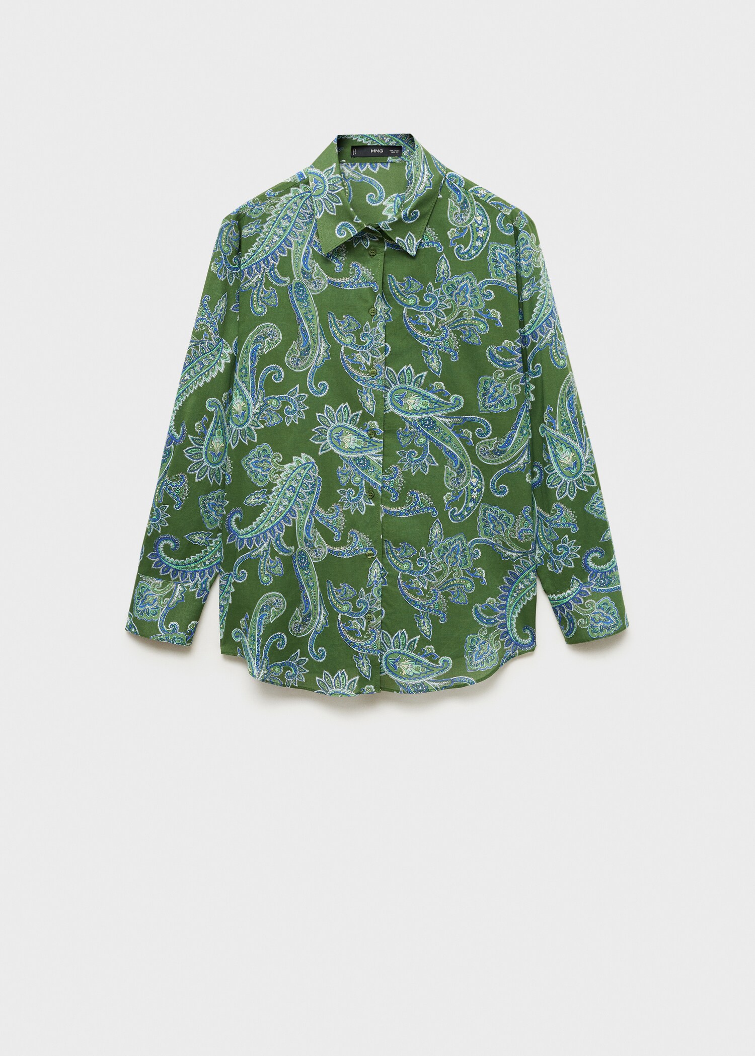 Camicia cotone paisley - Articolo senza modello