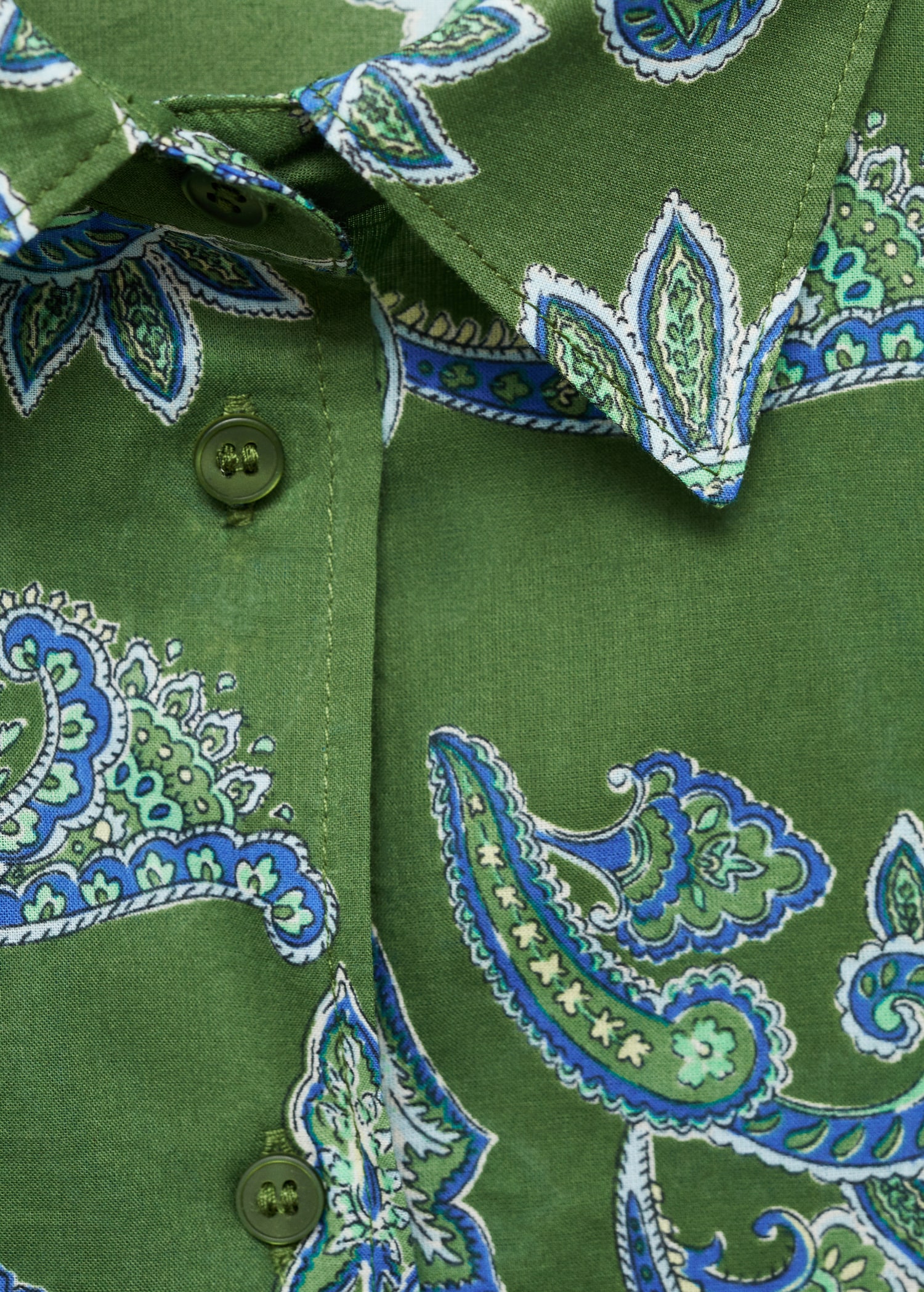 Camicia cotone paisley - Dettaglio dell'articolo 8