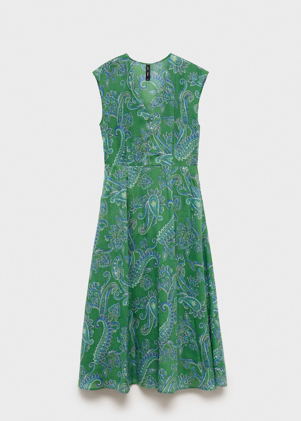 Ramie paisley dress - Women | MANGO Canada Ramie paisley dress - Women | MANGO Canada