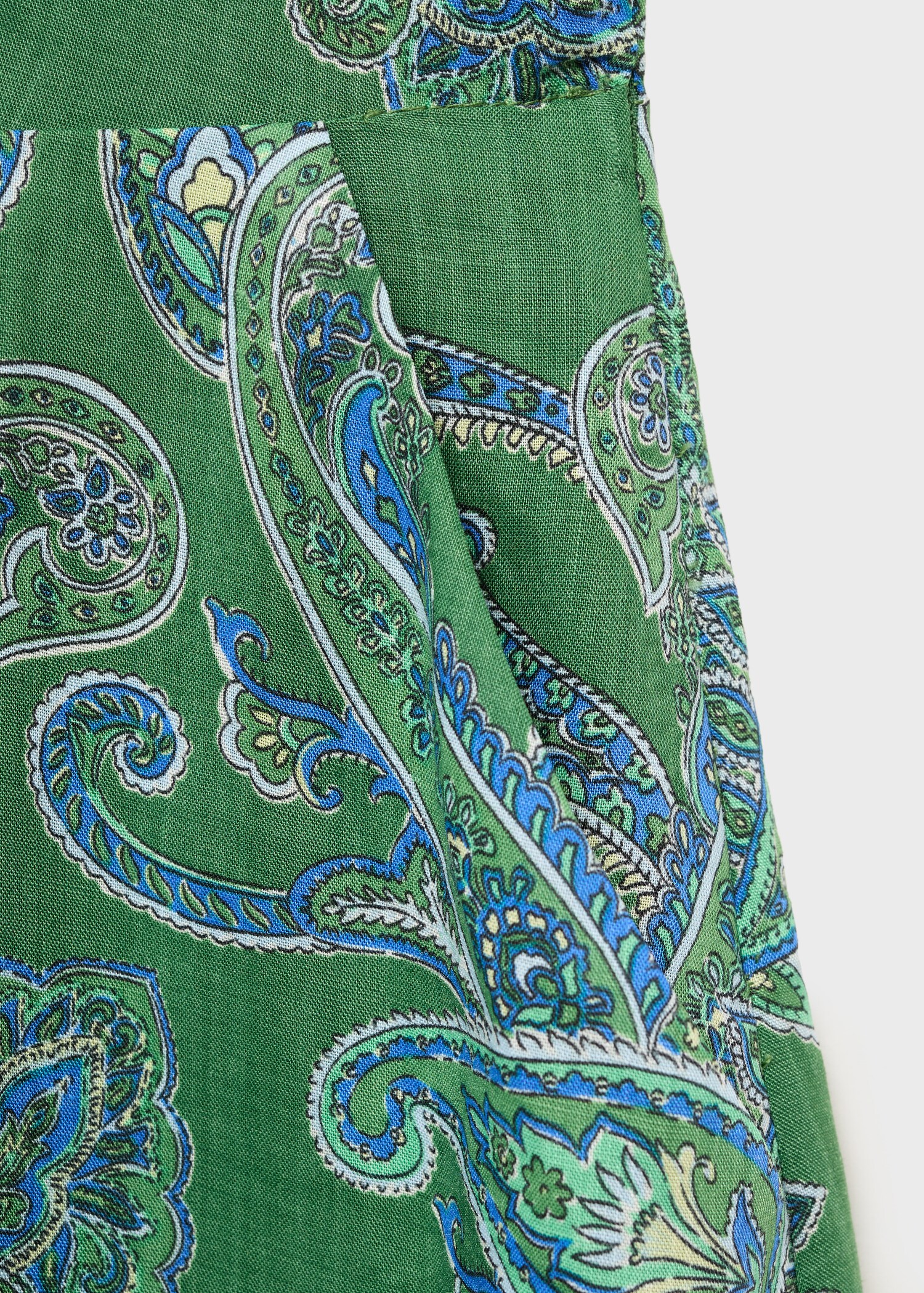 Kleid aus Ramie mit Paisleymuster - Detail des Artikels 8
