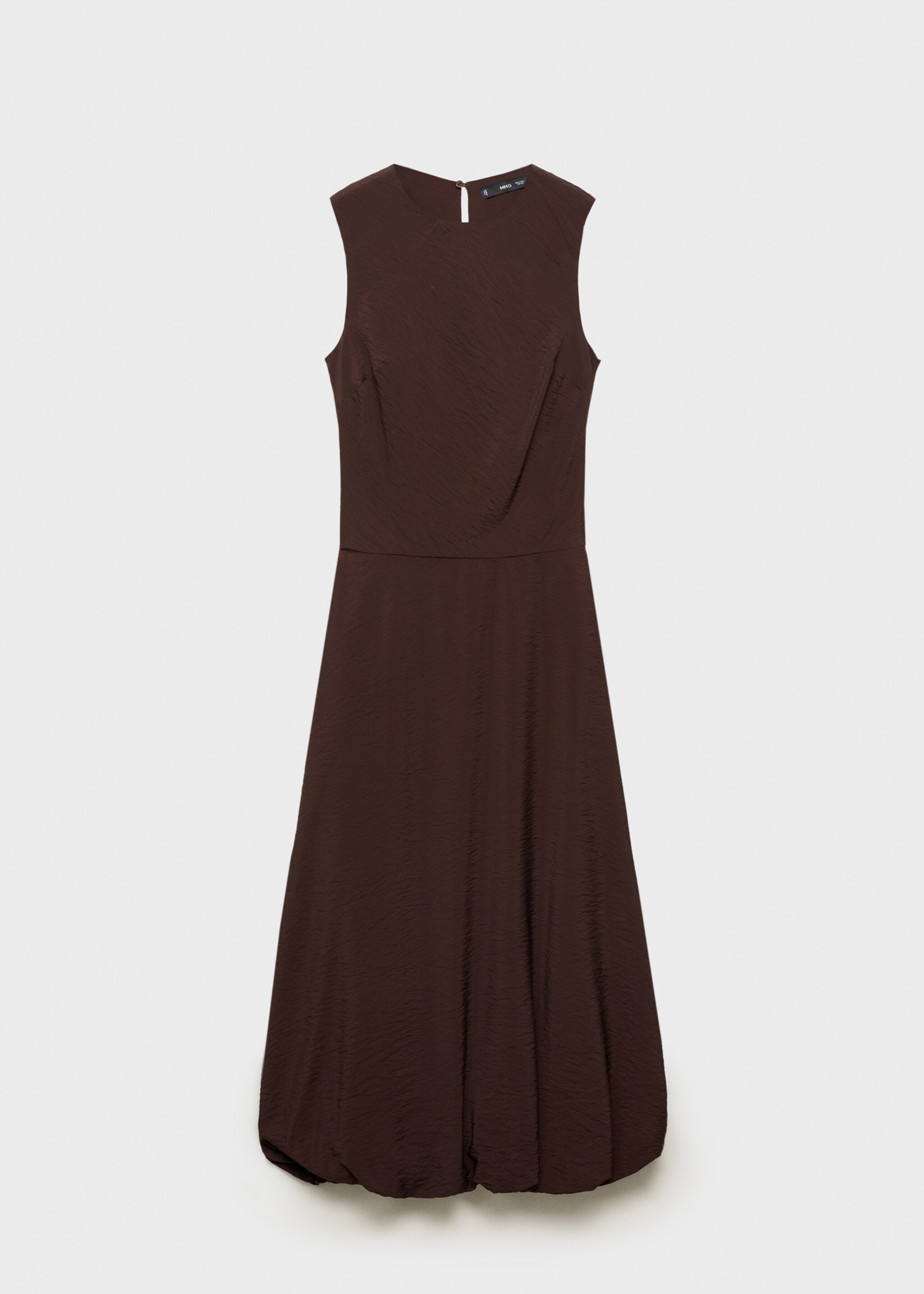 Midi-dress with puffed hem - Article without model