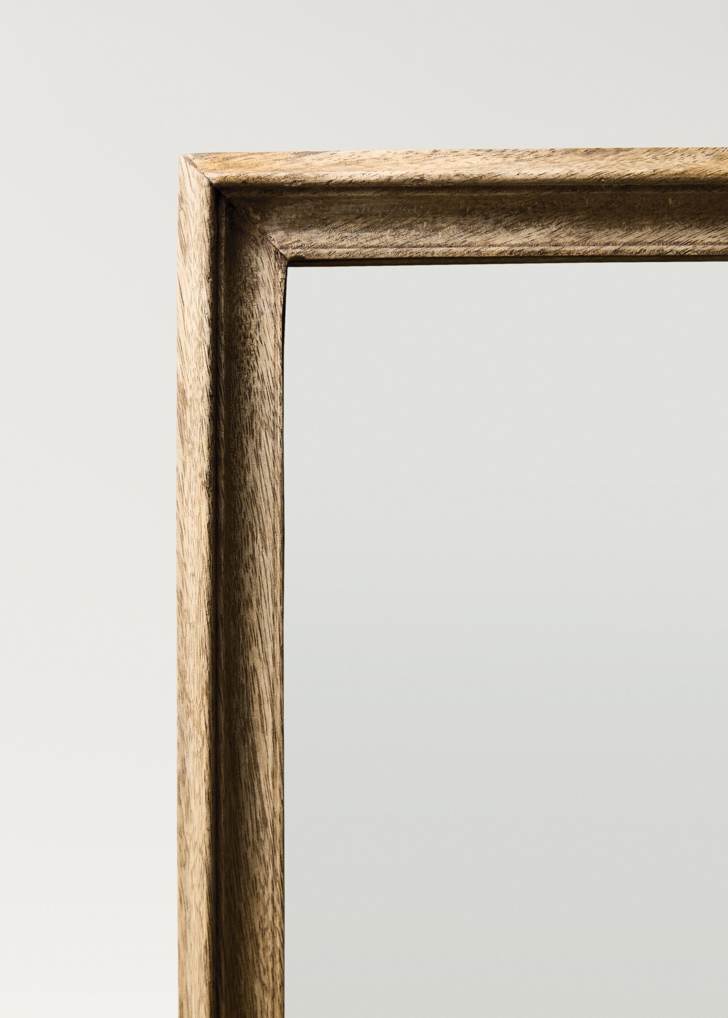 Großer rechteckiger Wandspiegel aus Holz - Detail des Artikels 3
