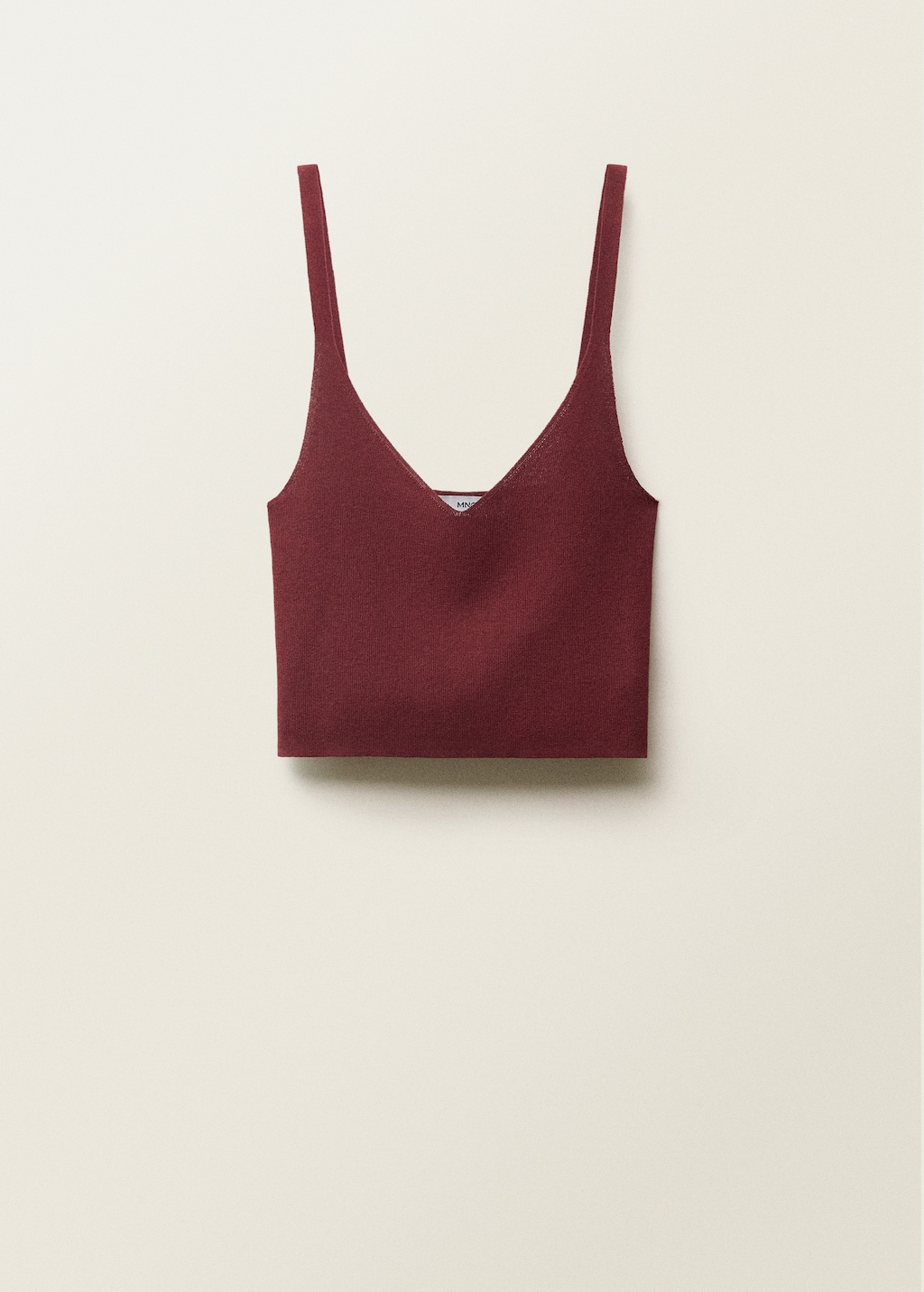 Fine-knit crop top - image 5