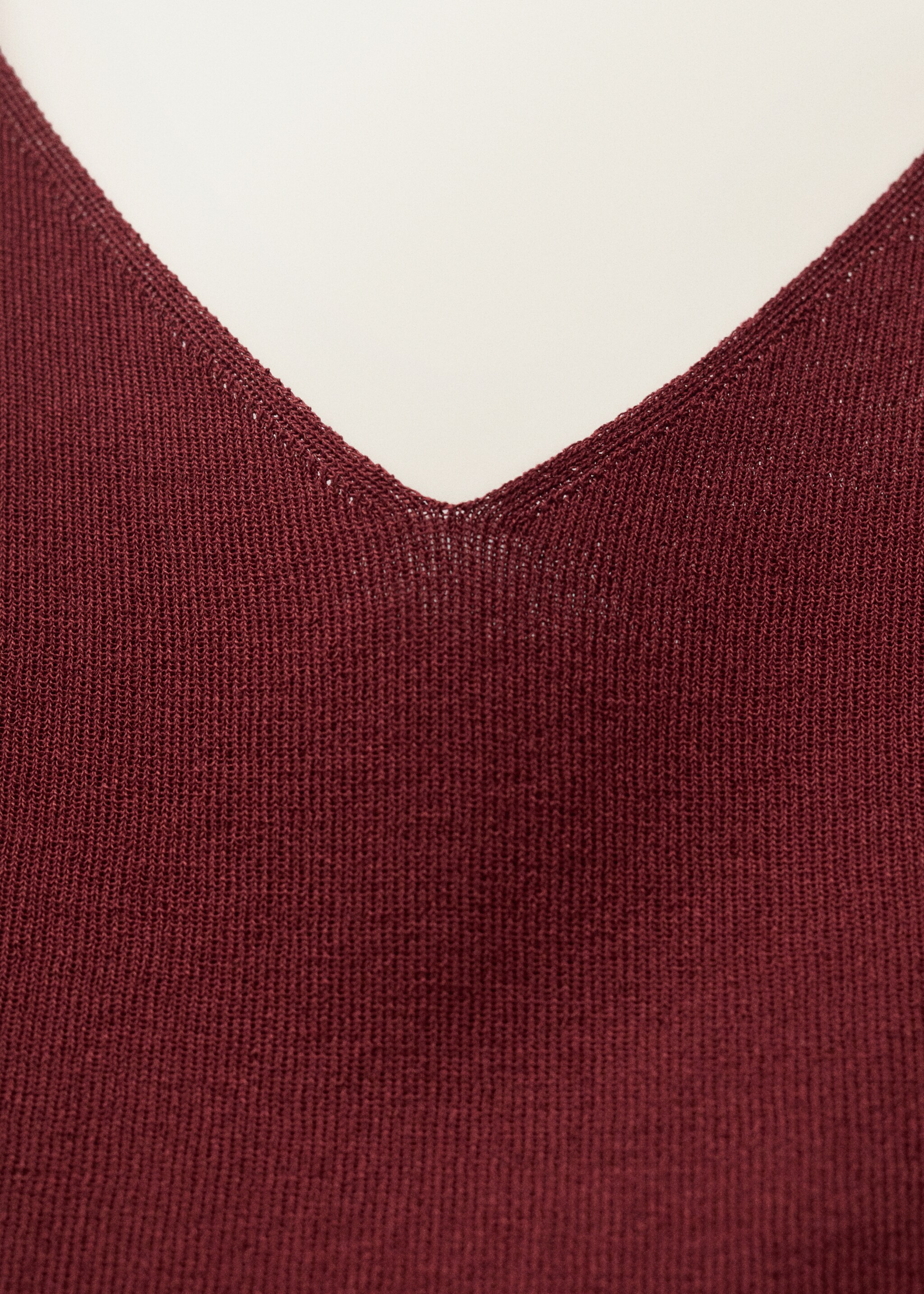 Fine-knit crop top - Details of the article 0
