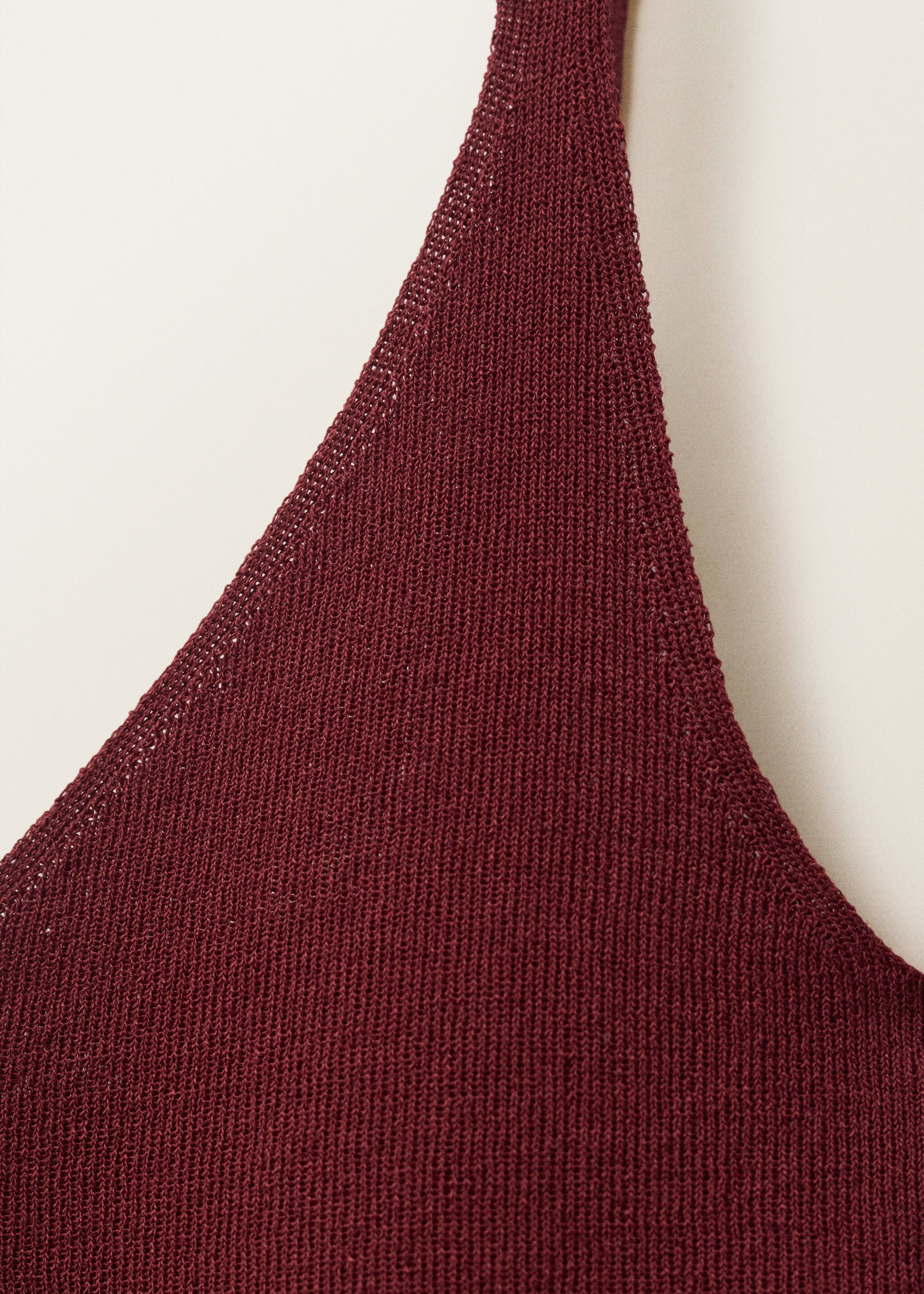 Fine-knit crop top - Details of the article 8
