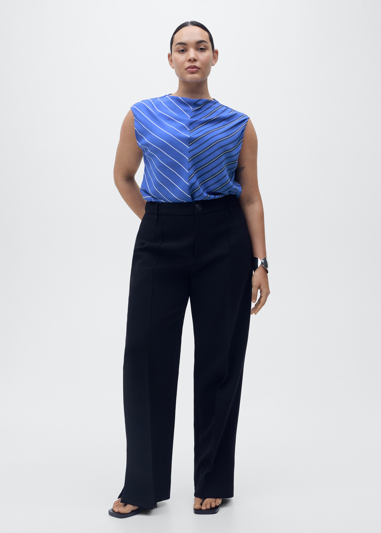 Blusa righe combinate - Dettaglio dell'articolo 3