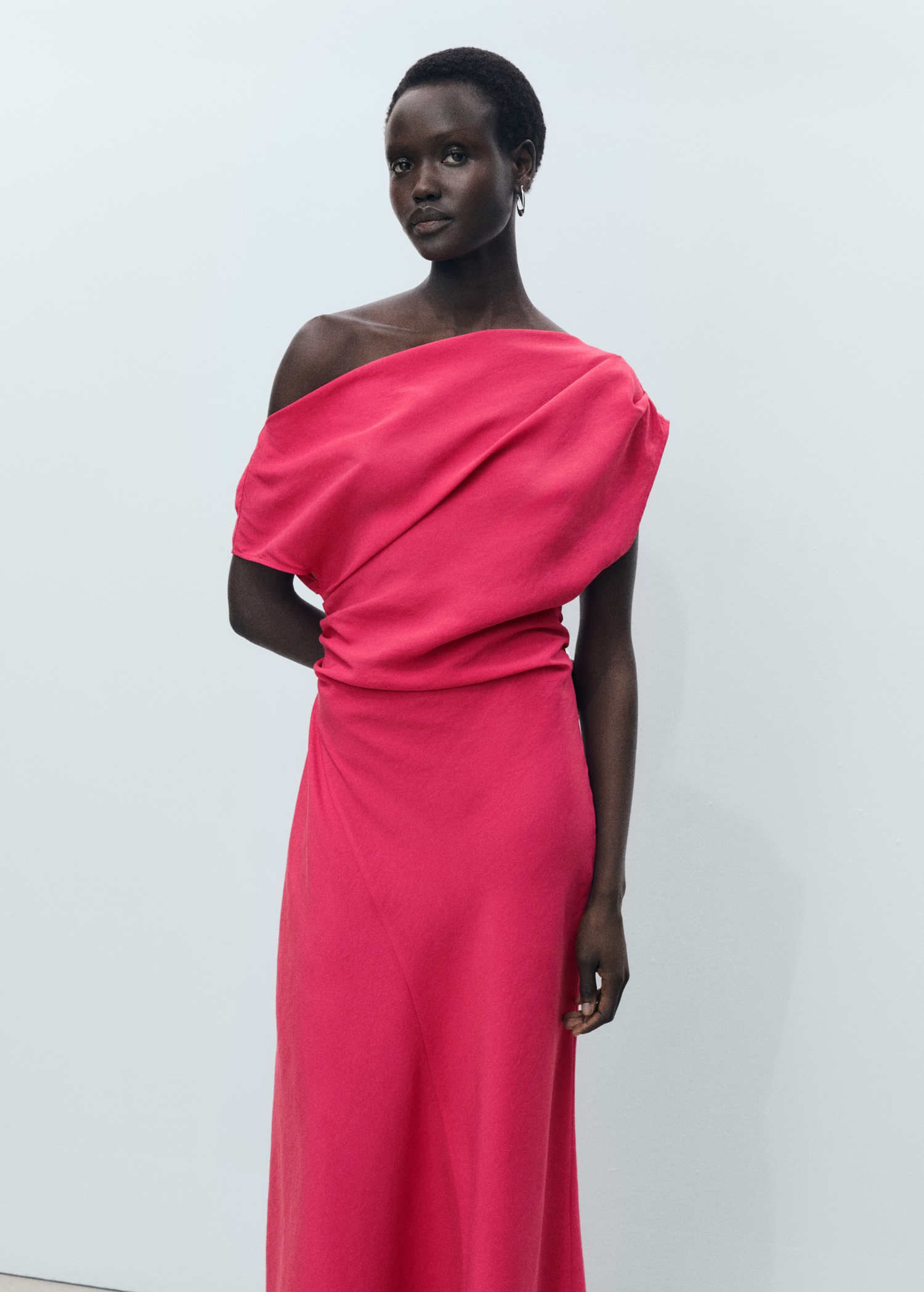 Vestido Rojo Oysho Vestidos Largos 2021 Vestido Rojo Oysho Vestido