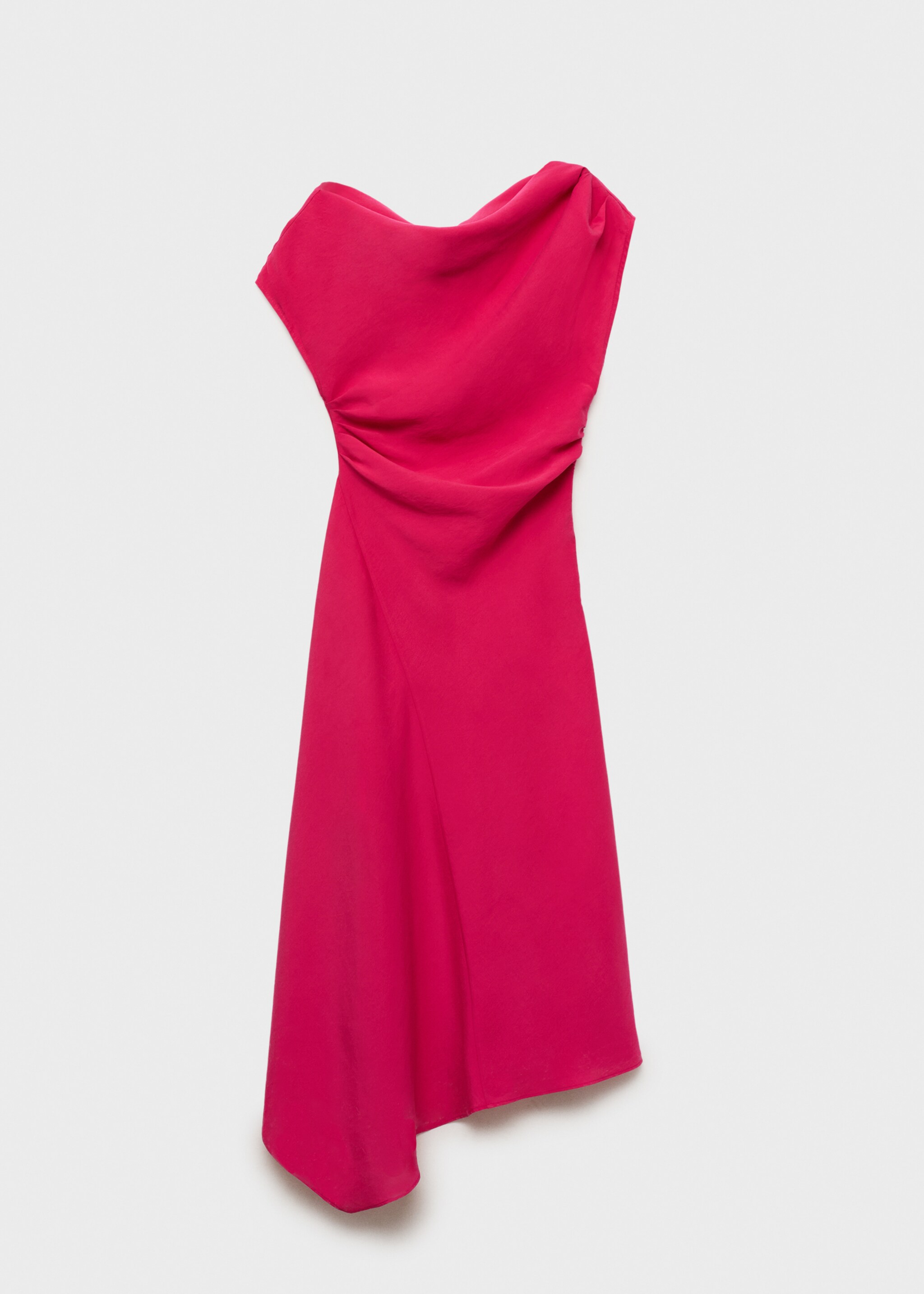 Vestido modal asimétrico - Artículo sin modelo