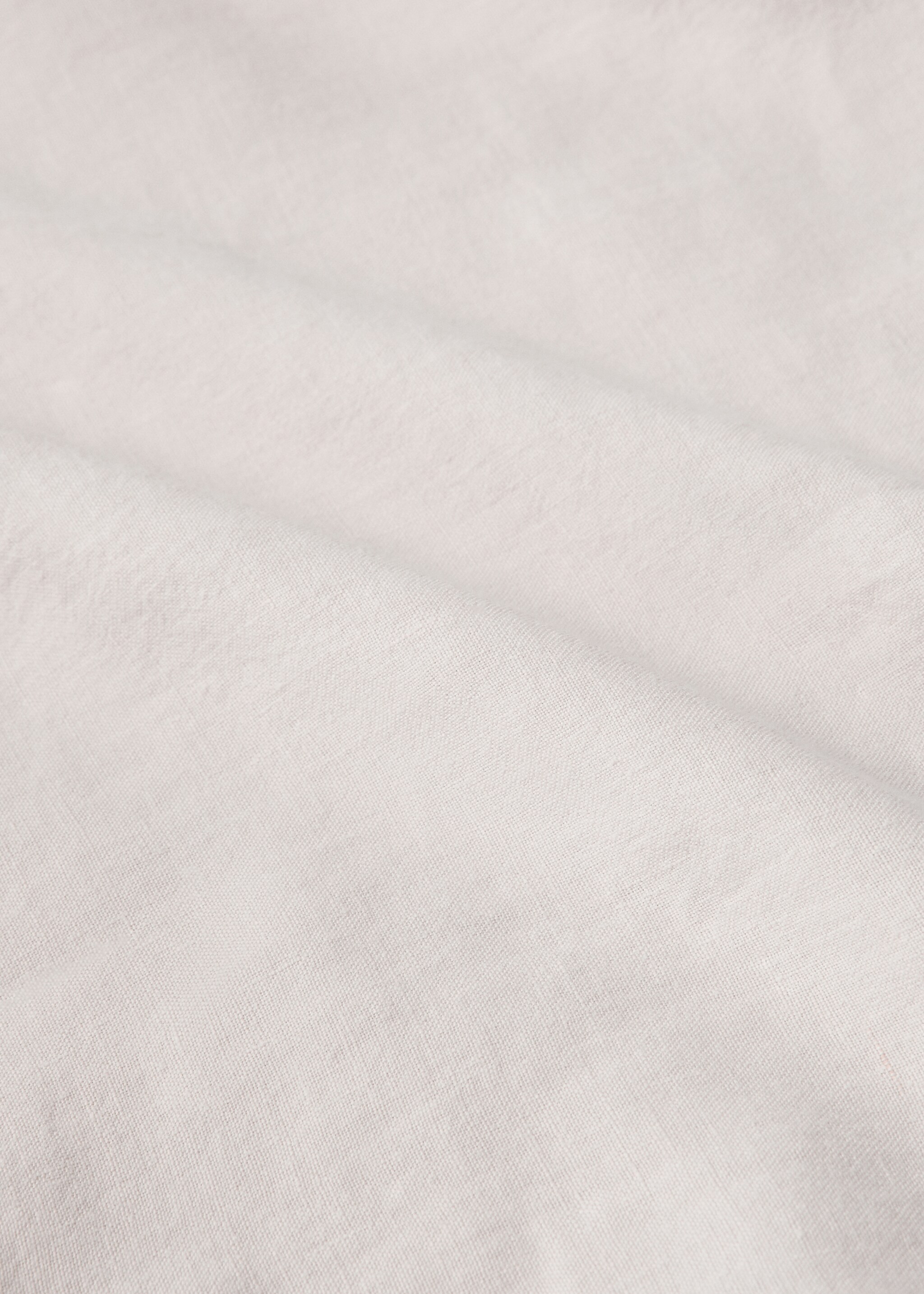 Housse de couette lin lavé lit 135/140 cm - Détail de l'article 2, Beige. Ref: 87027197-00.