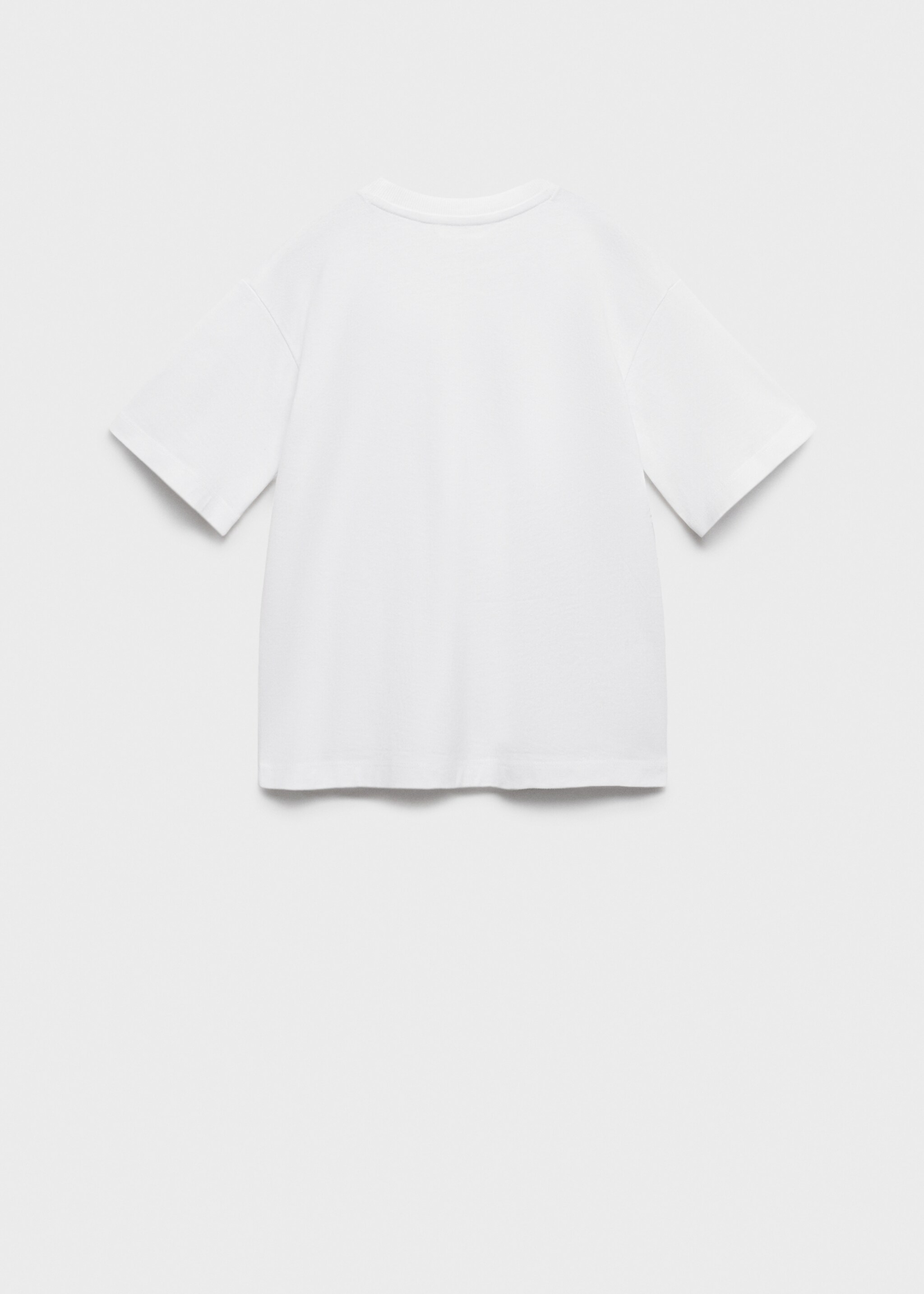 Short-sleeved printed t-shirt - Reverse of the article