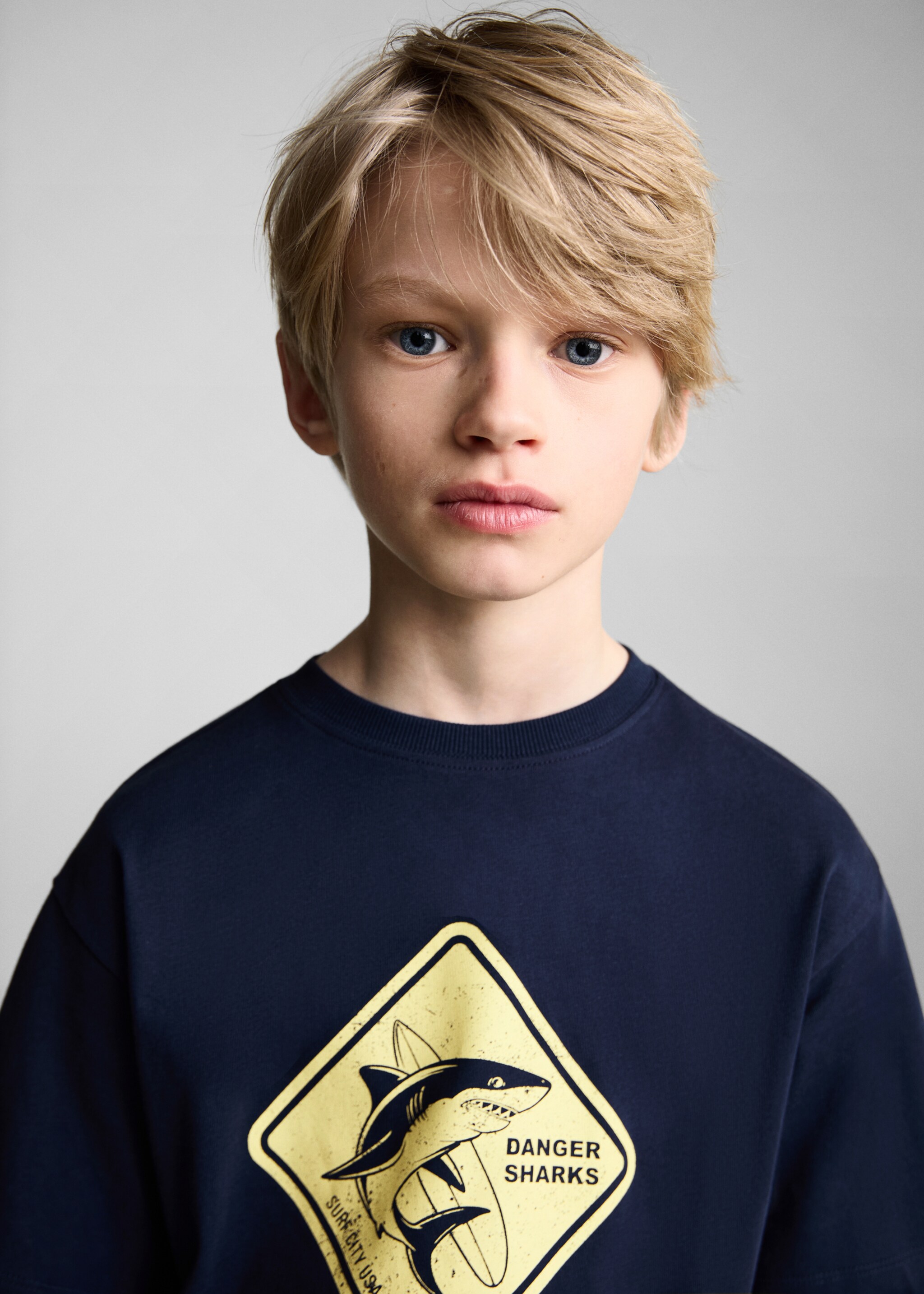 Short-sleeved printed t-shirt - Details of the article 1