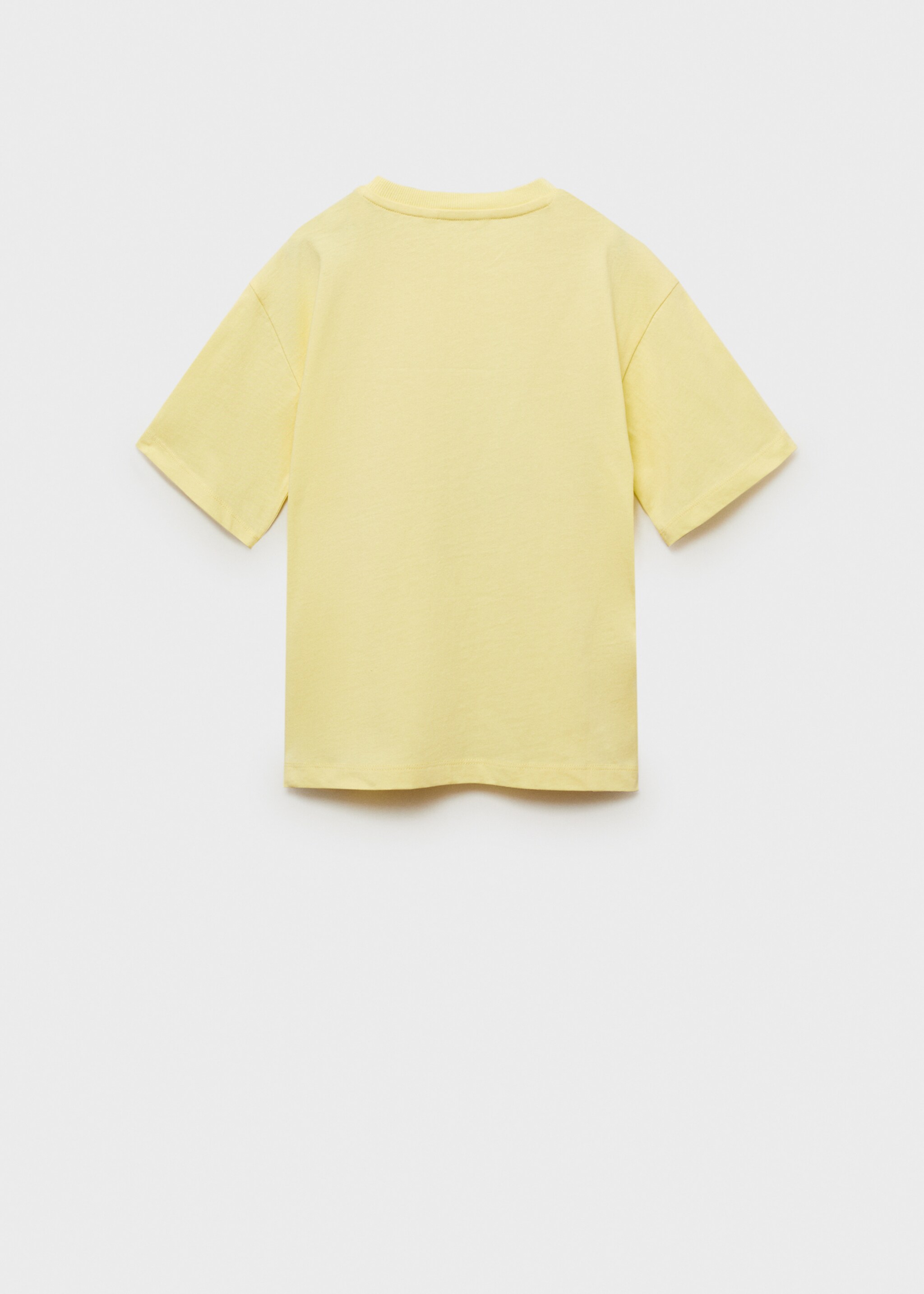 Short-sleeved printed t-shirt - Reverse of the article