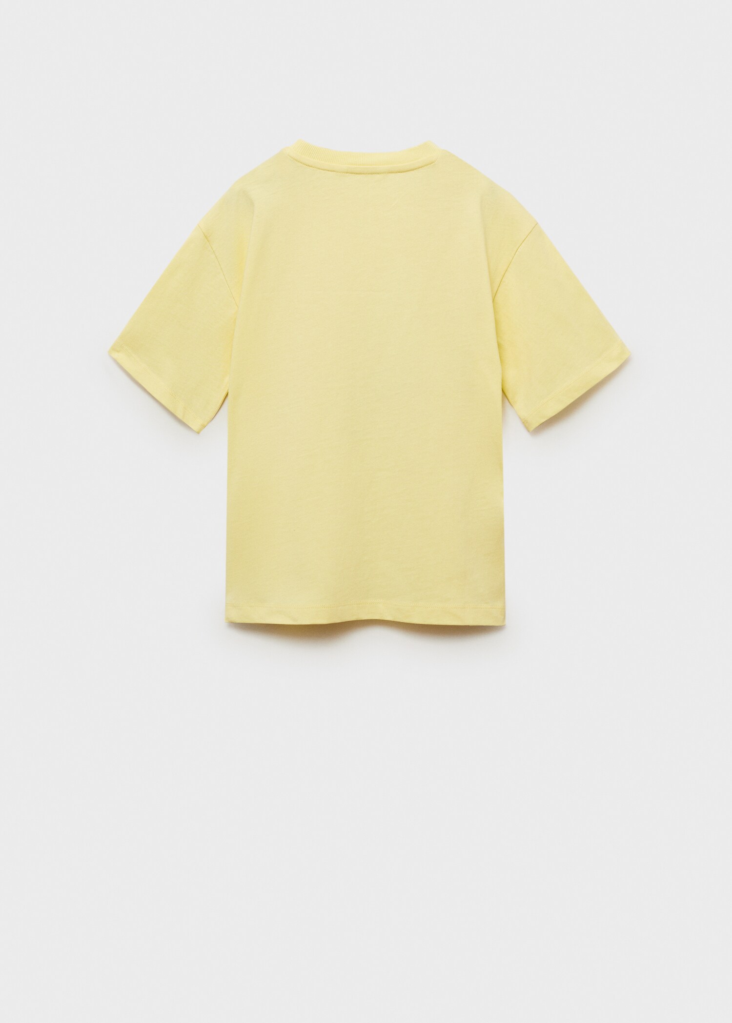 Short-sleeved printed t-shirt - Reverse of the article