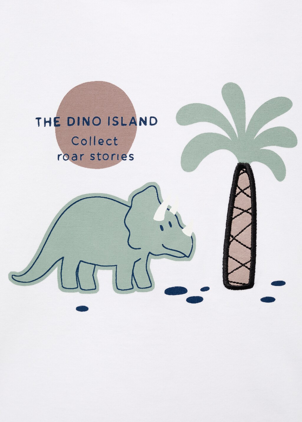 Printed cotton-blend t-shirt