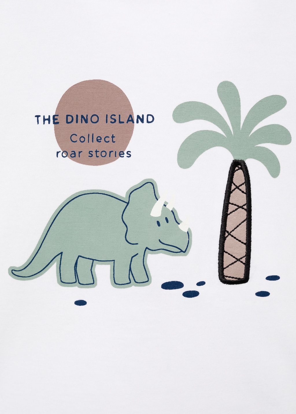 Printed cotton-blend t-shirt