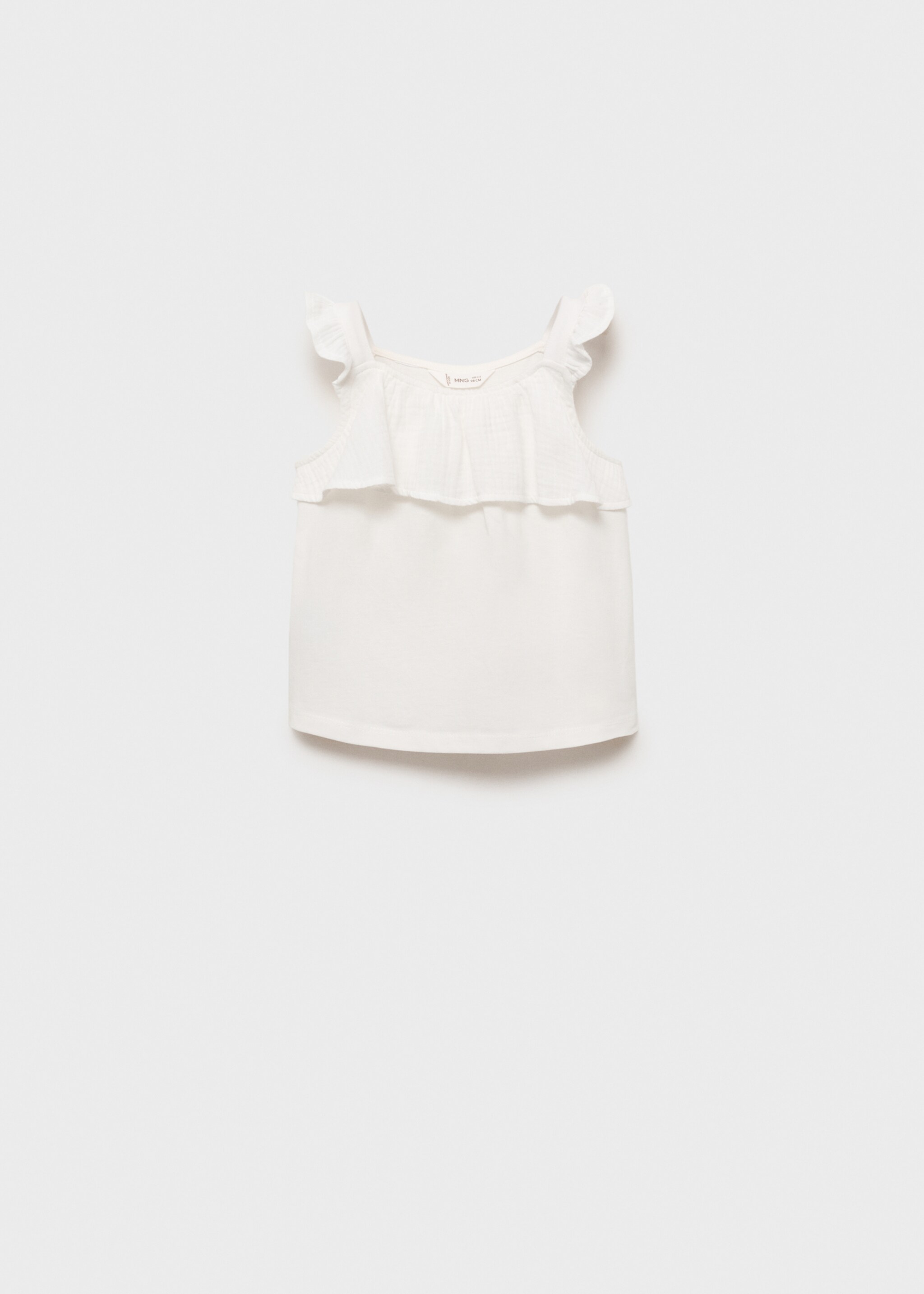 Camiseta volante textura - Artículo sin modelo