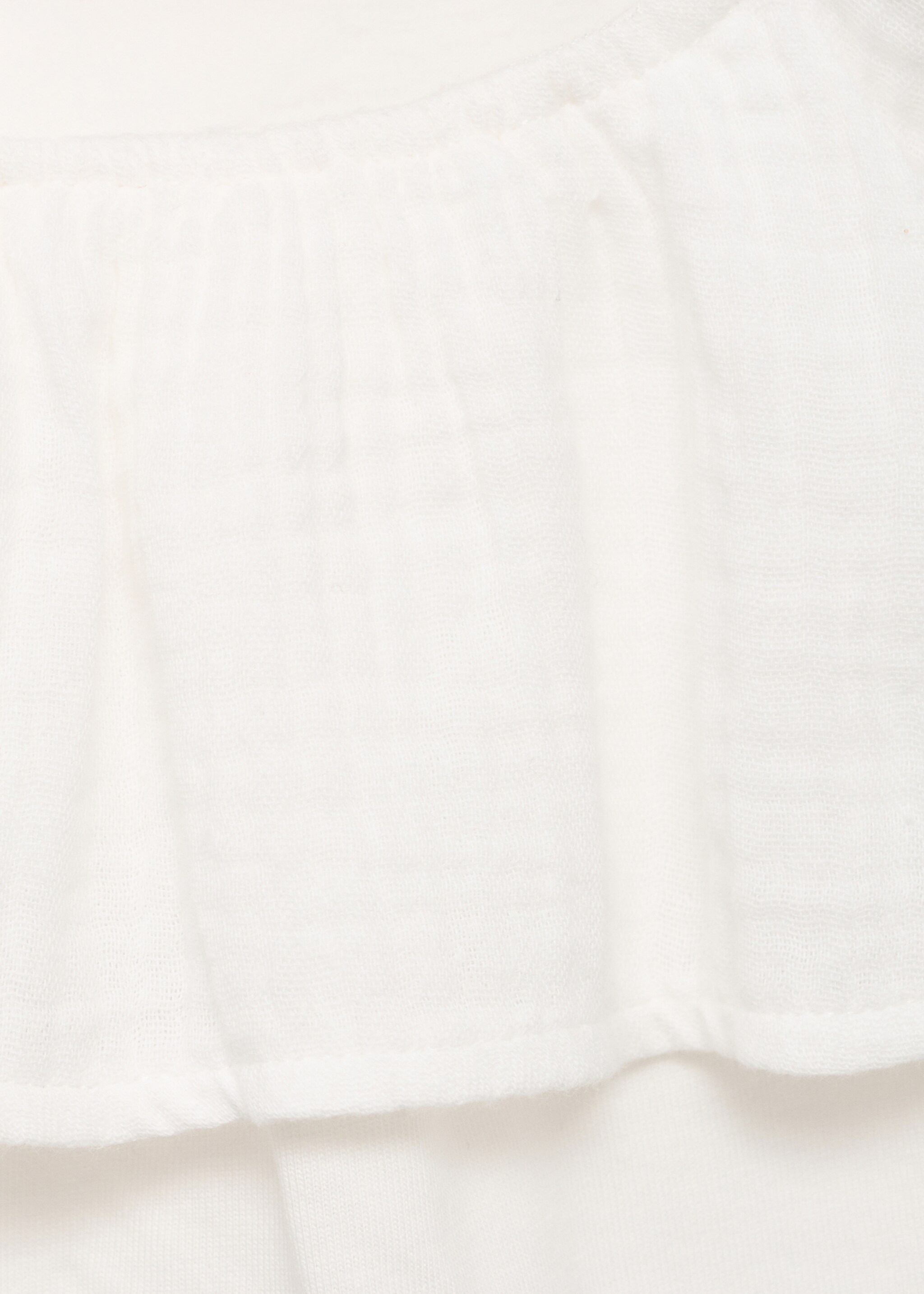 Camiseta volante textura - Detalle del artículo 8