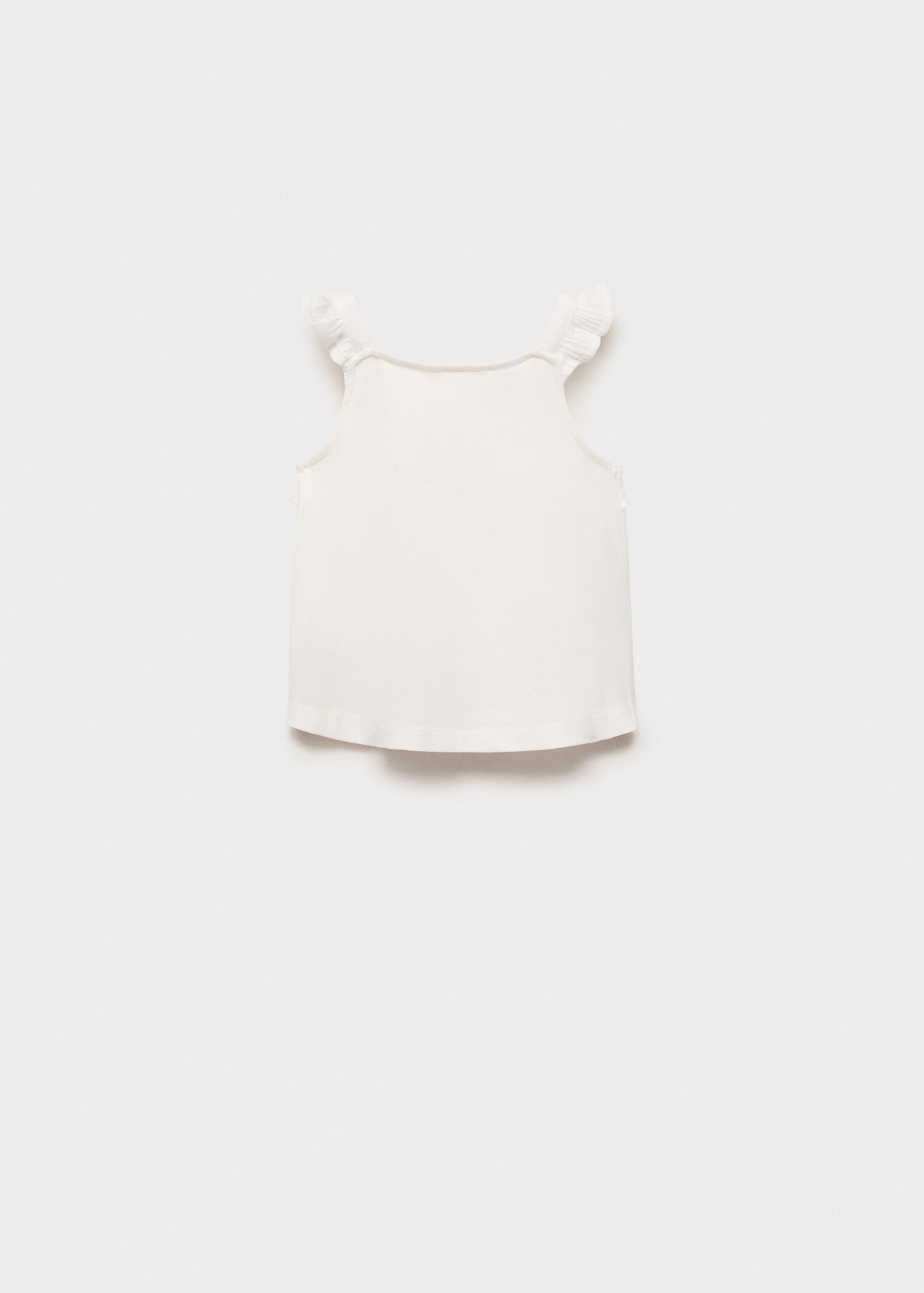 Camiseta volante textura - Reverso del artículo