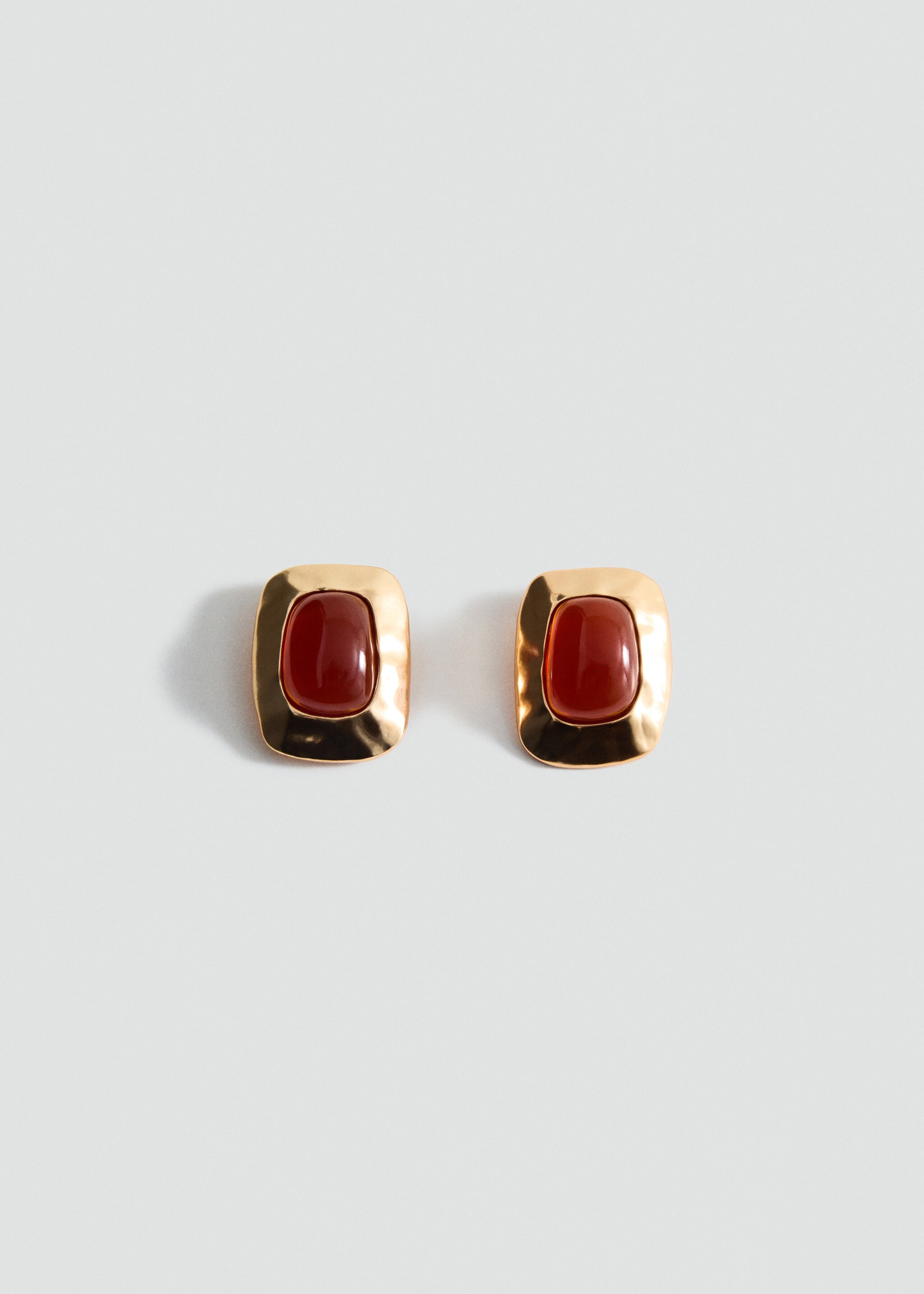 Pendientes combinados piedra resina - Artículo sin modelo