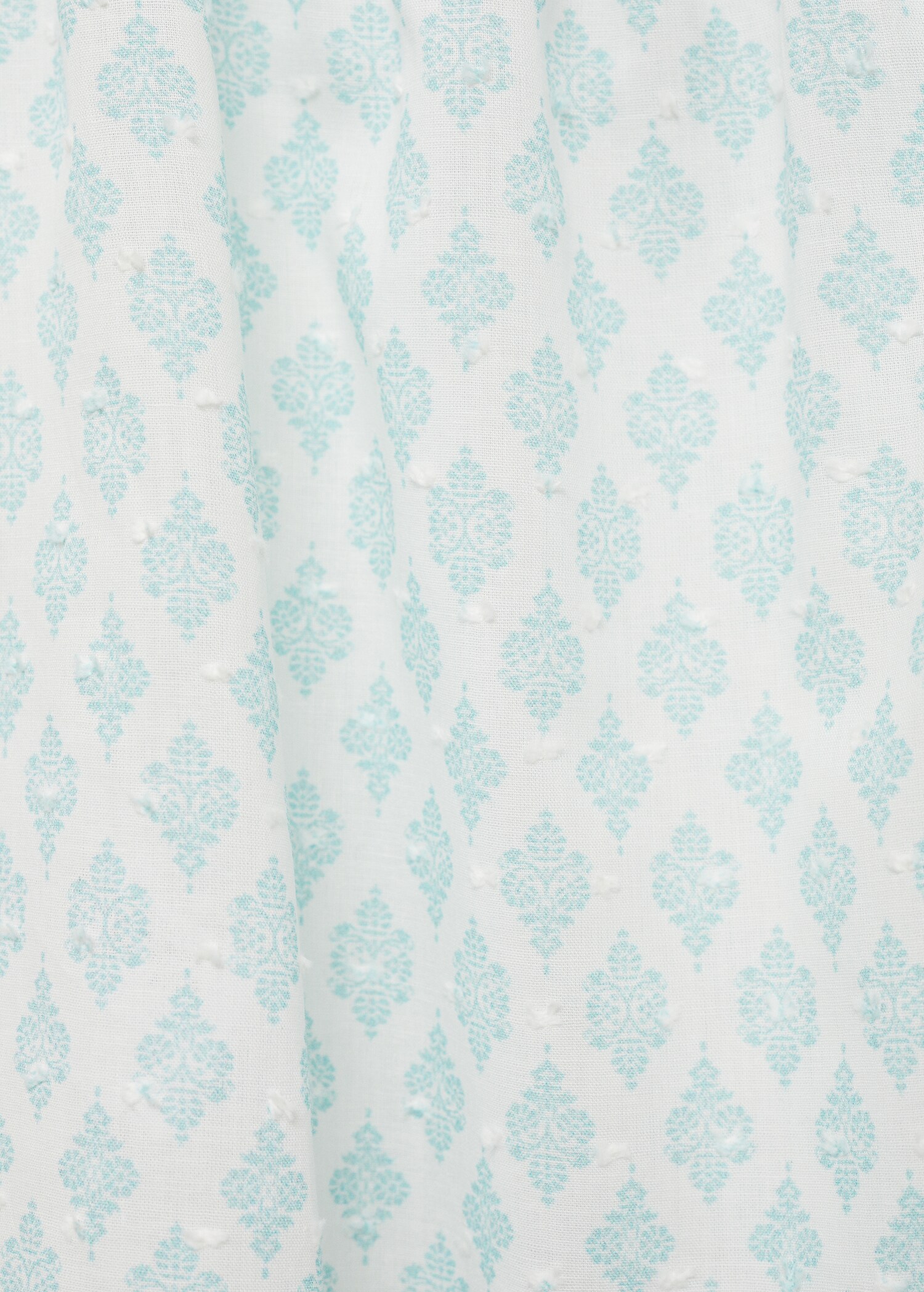 Blusa plumeti estampada - Detalle del artículo 0