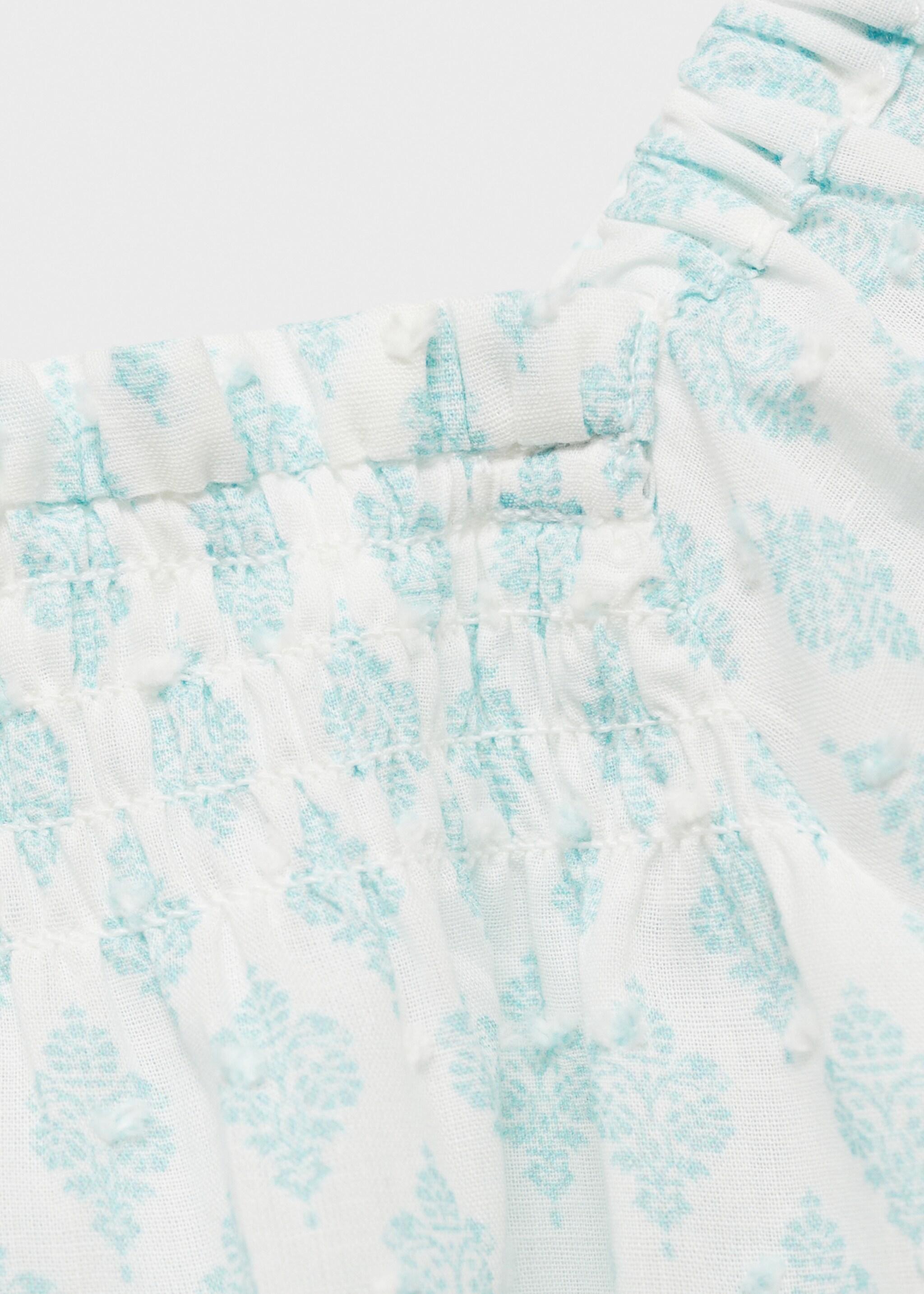 Blusa plumeti estampada - Detalle del artículo 8