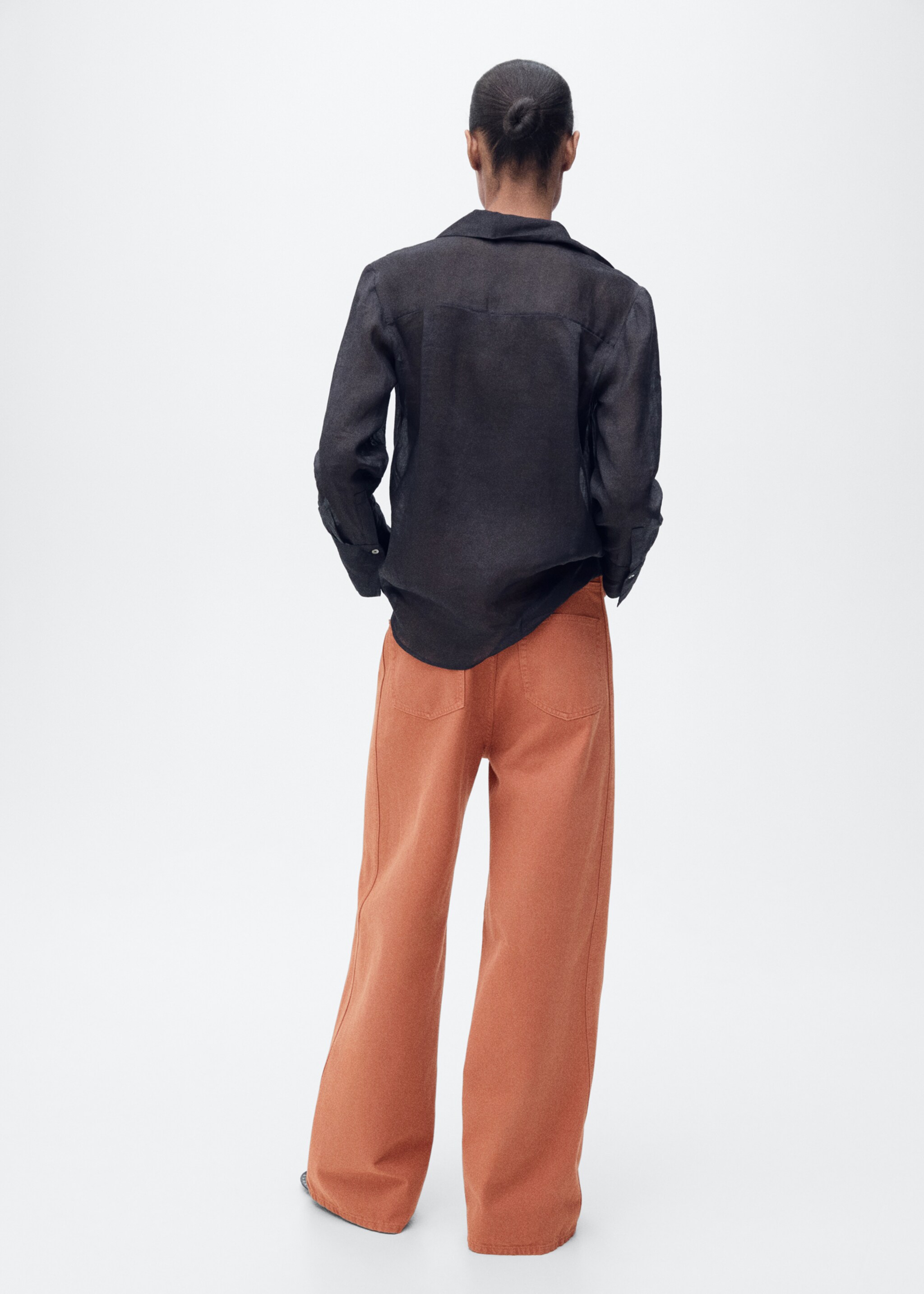 Jean wideleg taille haute - Verso de l’article