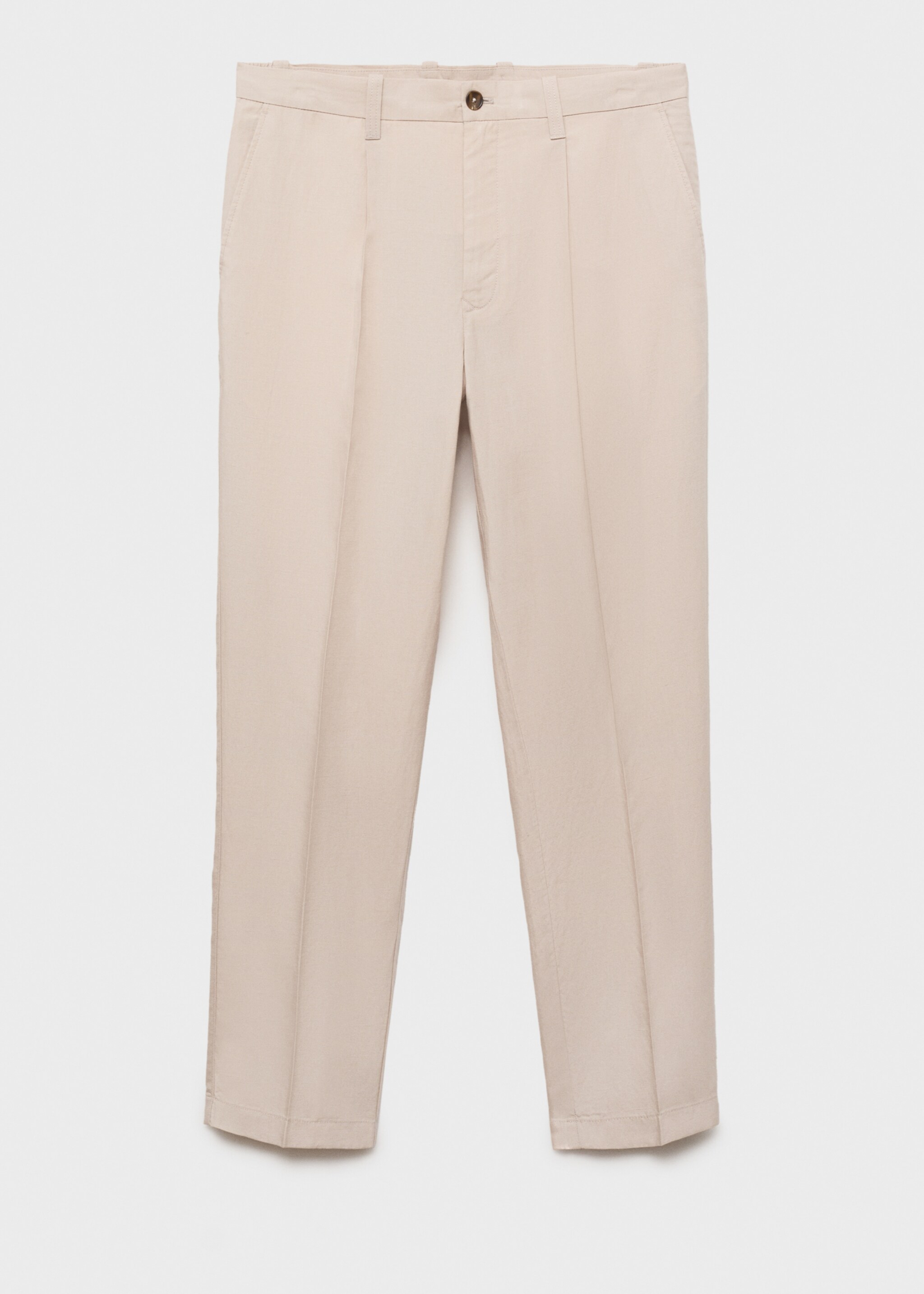 Pantalon lin regular-fit - Article sans modèle