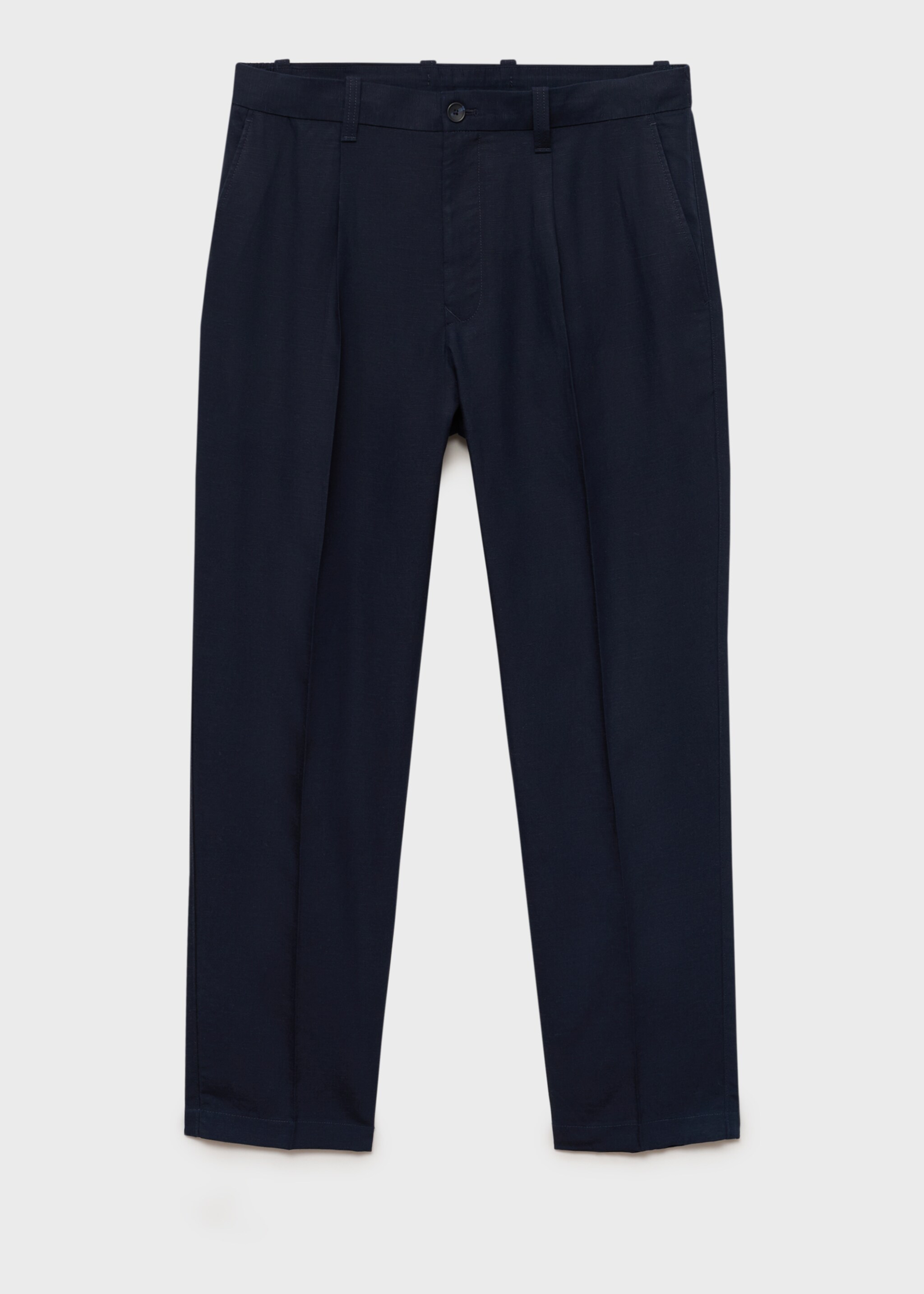 Slim fit linen trousers - Article without model